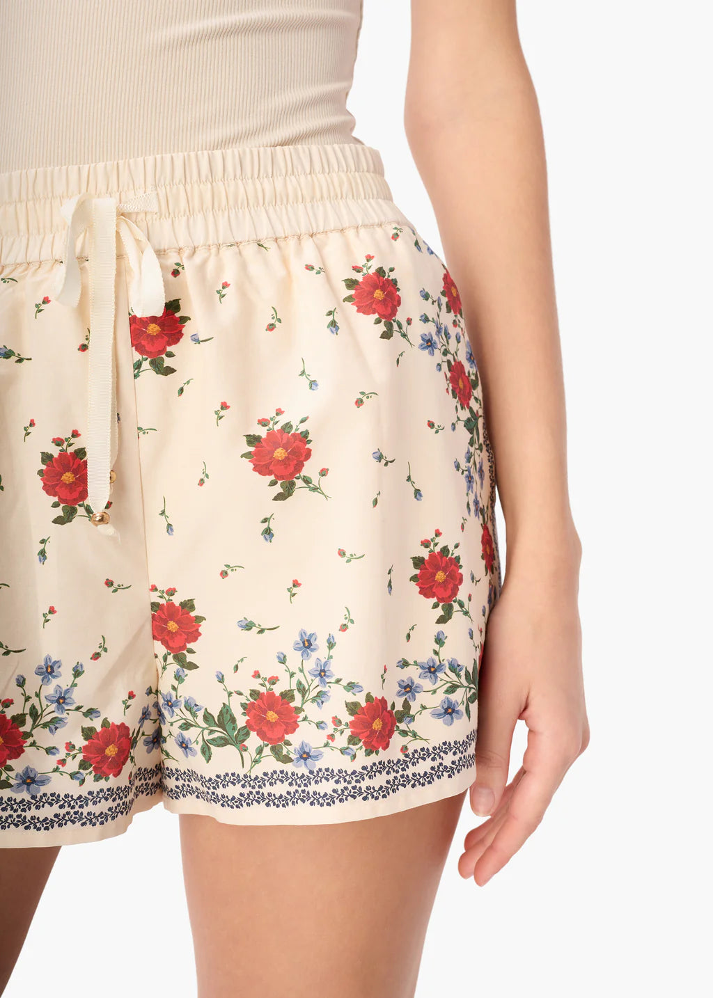 OSLO SILK COTTON SHORT HEIRLOOM BANDANA
