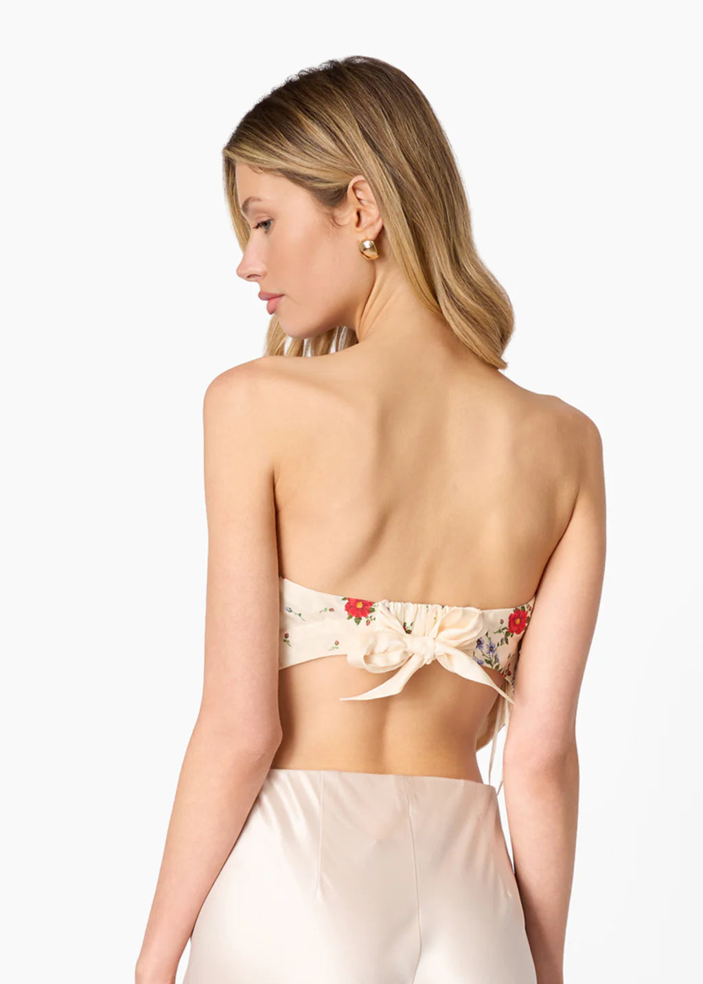 JULI STRAPLESS CAMISOLE HEIRLOOM BANDANA