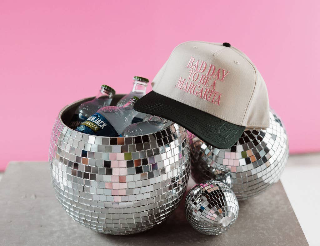 Bad Day to Be a Margarita Vintage Embroidered Trucker Hat
