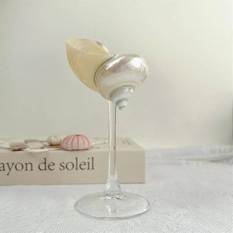Sea Shell Glasses 4-Piece Set