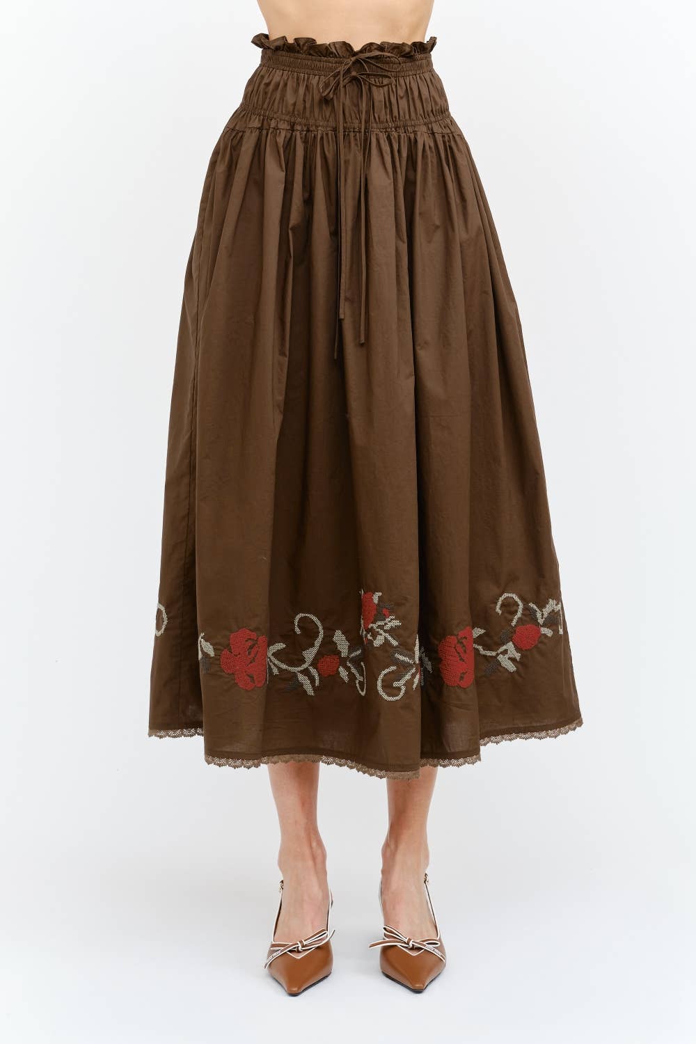 Sivan Brown Skirt