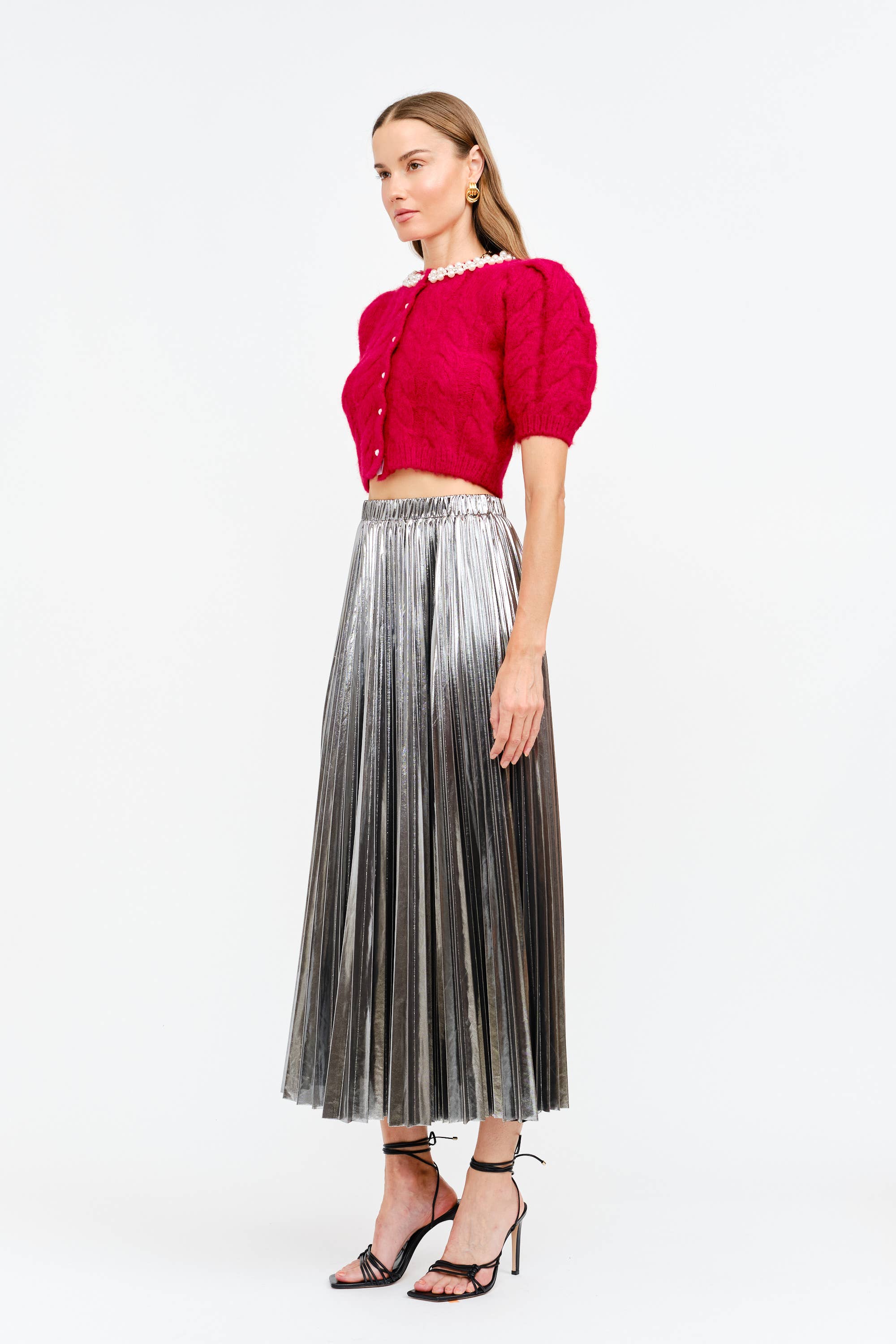 Rue Red Cardigan