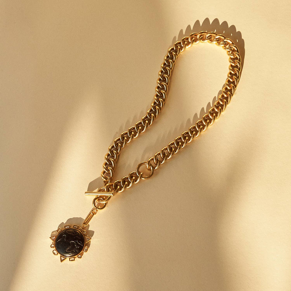 Odyssey Necklace Black/Gold