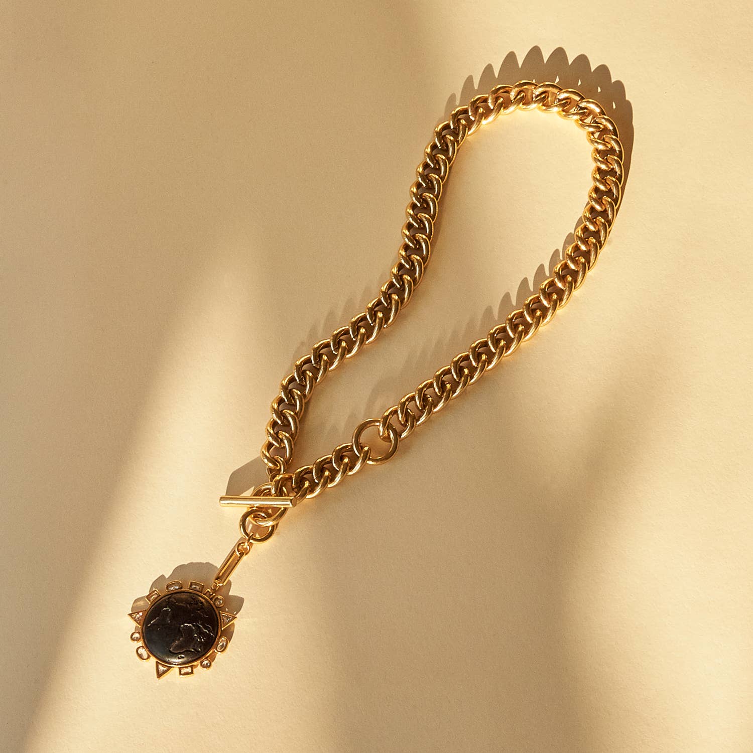 Odyssey Necklace Black/Gold