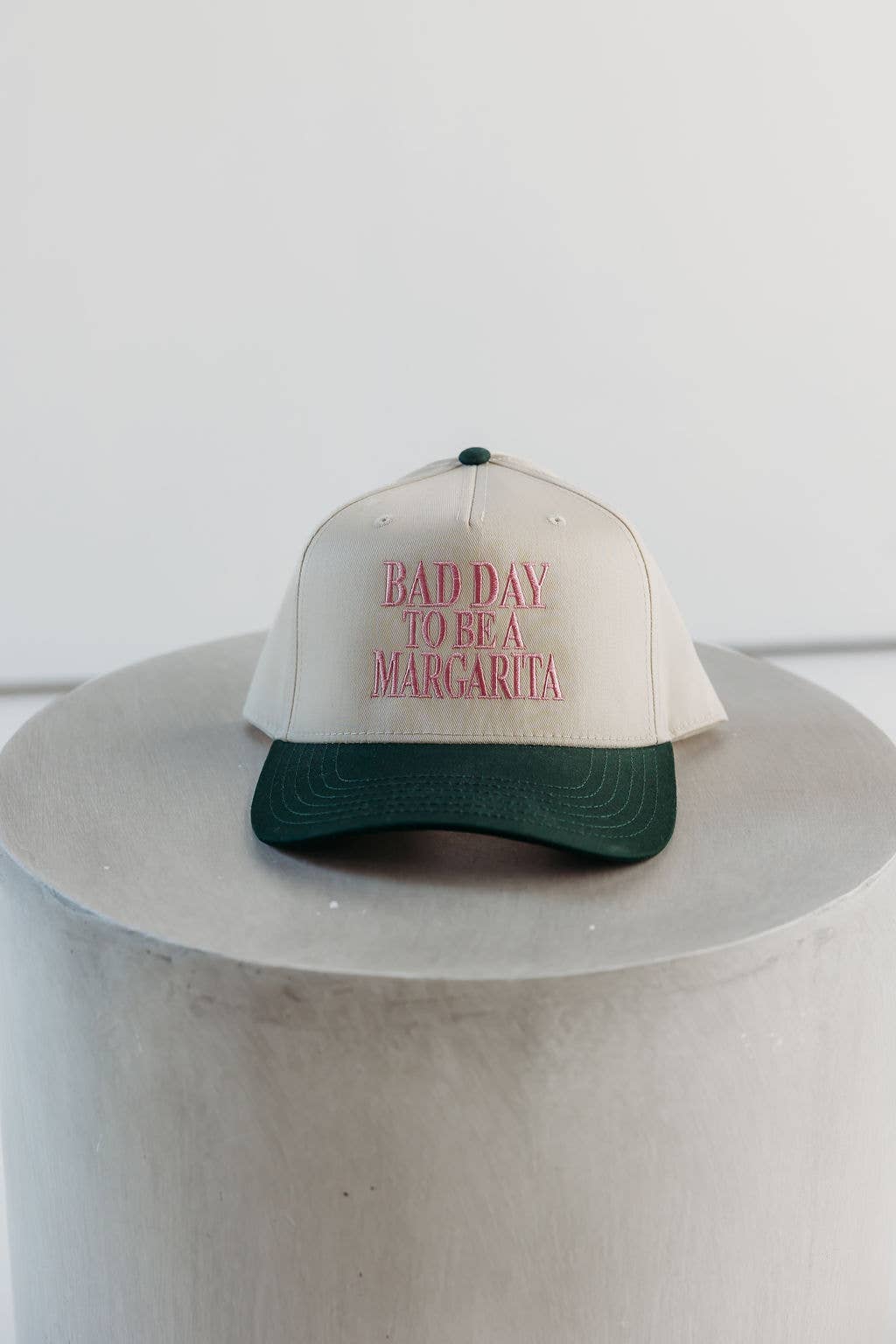 Bad Day to Be a Margarita Vintage Embroidered Trucker Hat