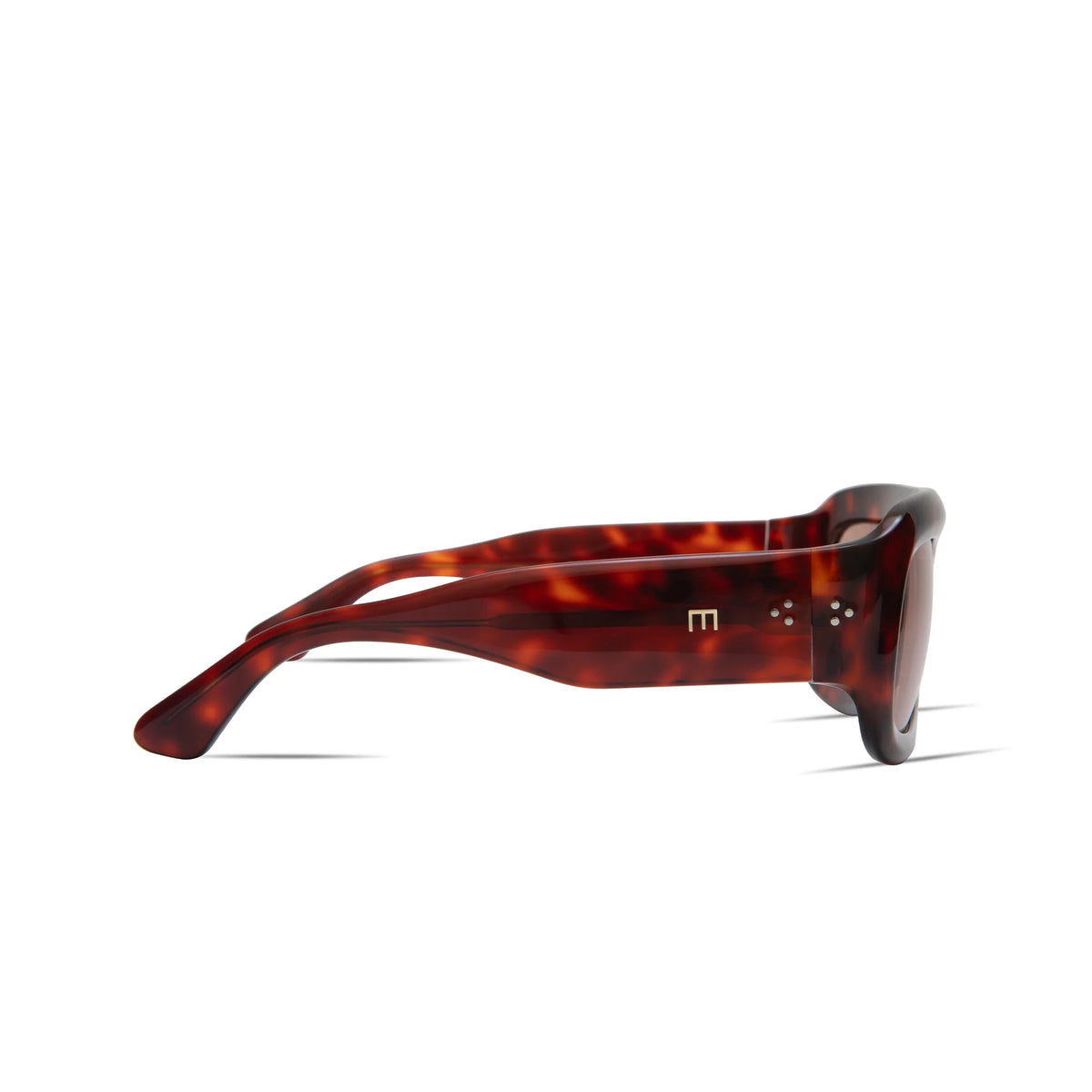 Aries Sunglasses in Red Tortoise