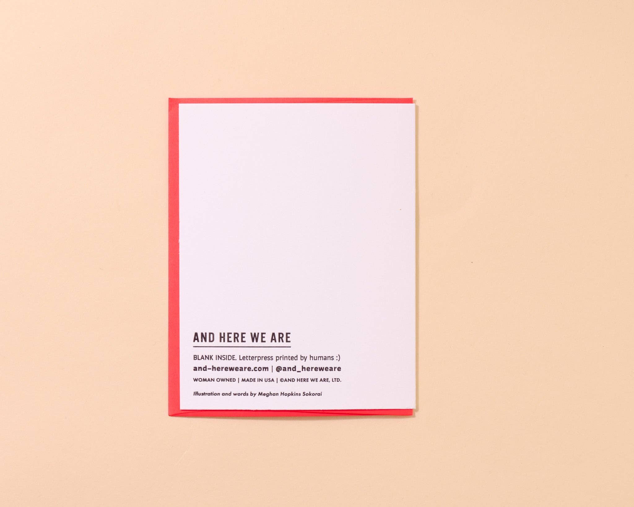Letterpress Father's Day Card—Dad is Rad (Radish, From Kid)
