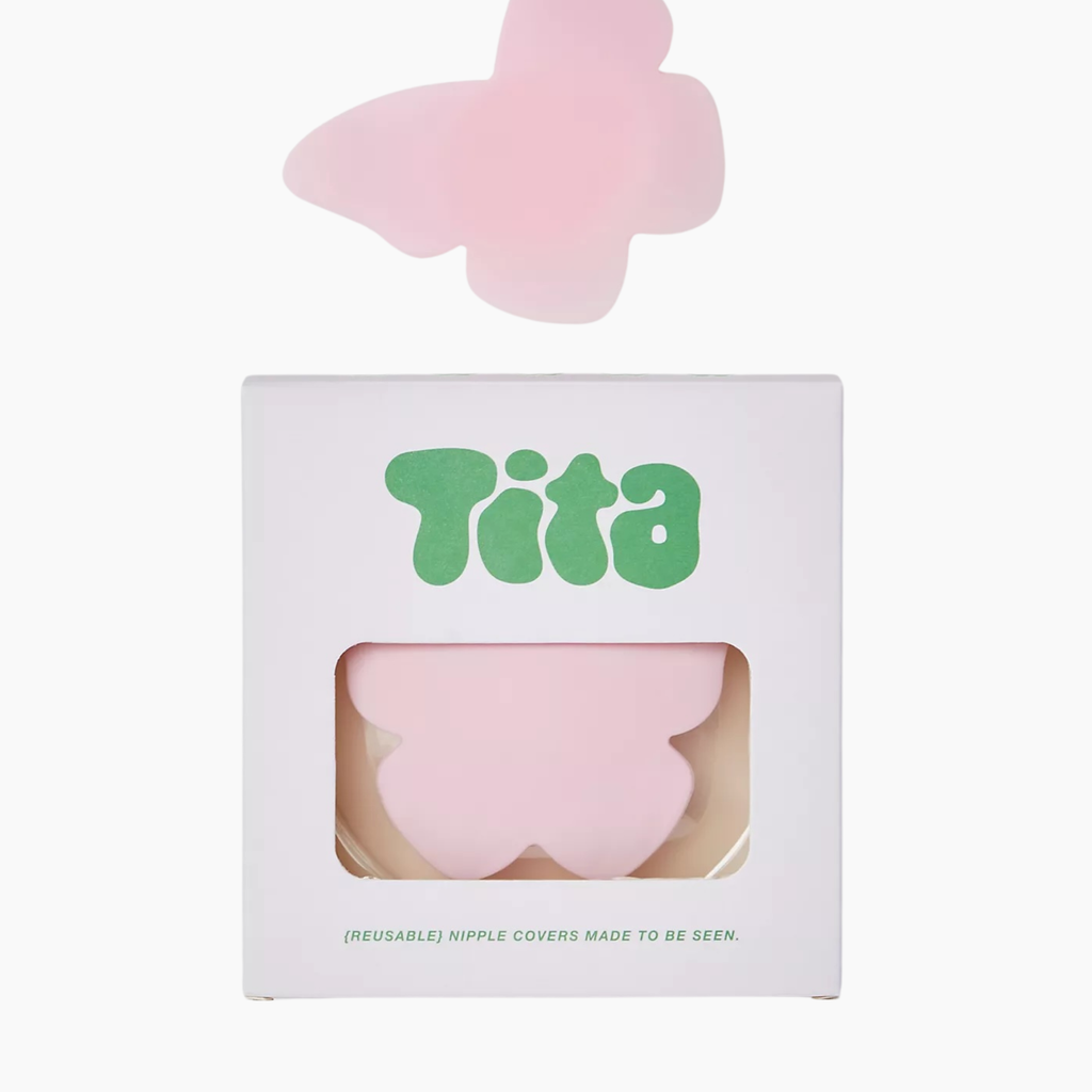 Butterfly Nipple Covers in Pink | Seamless & Reusable