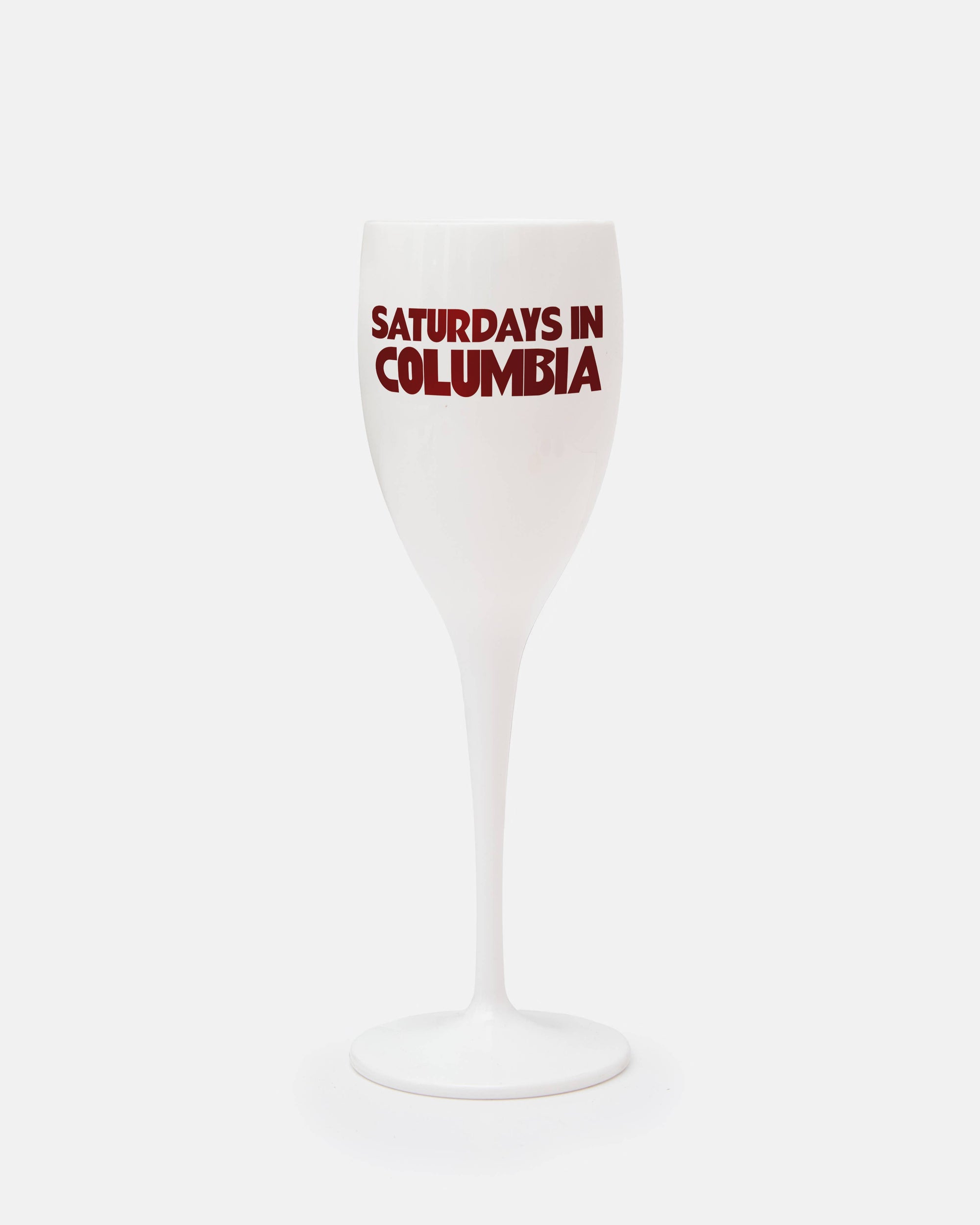 Saturdays In Columbia Champagne Flute