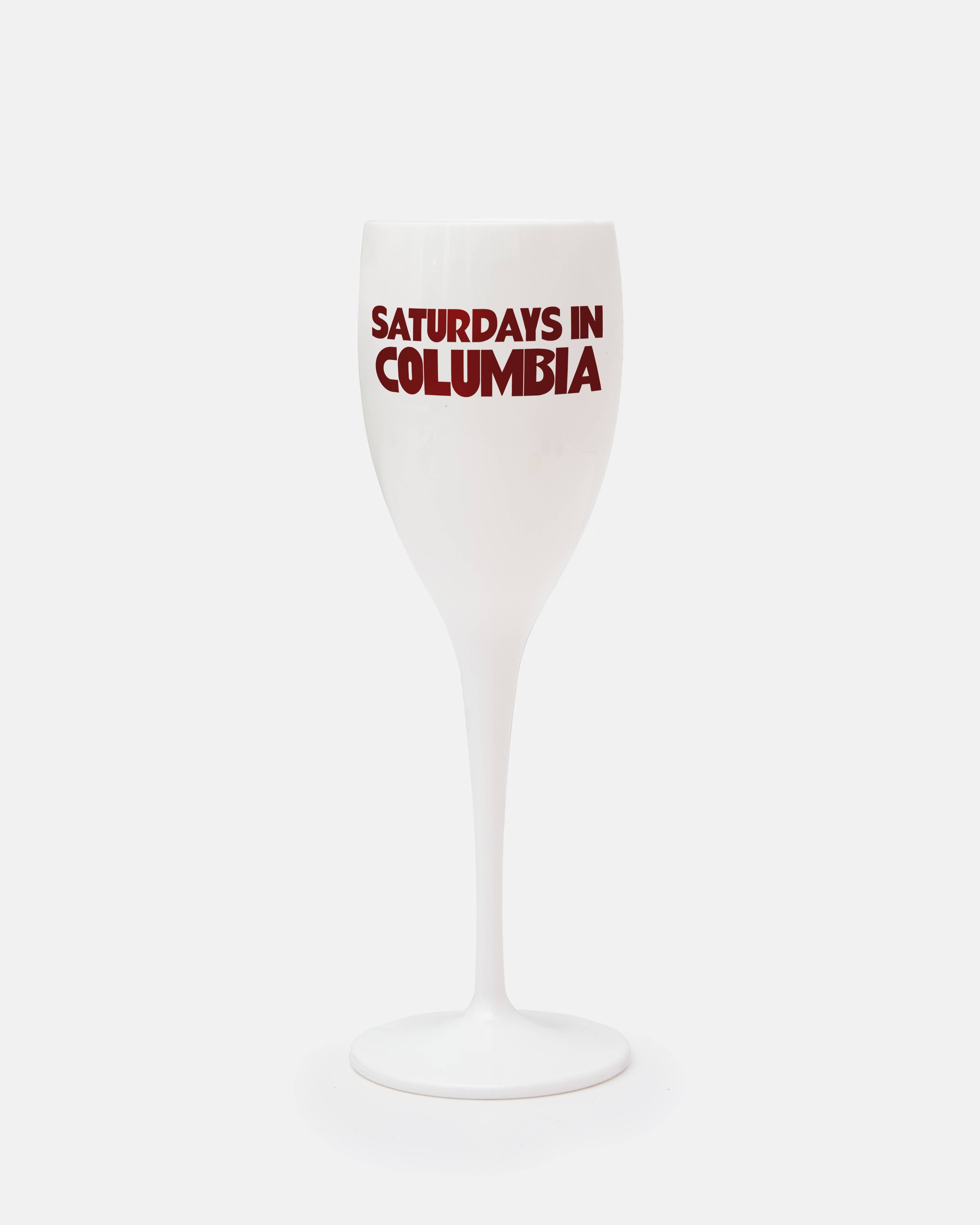 Saturdays In Columbia Champagne Flute