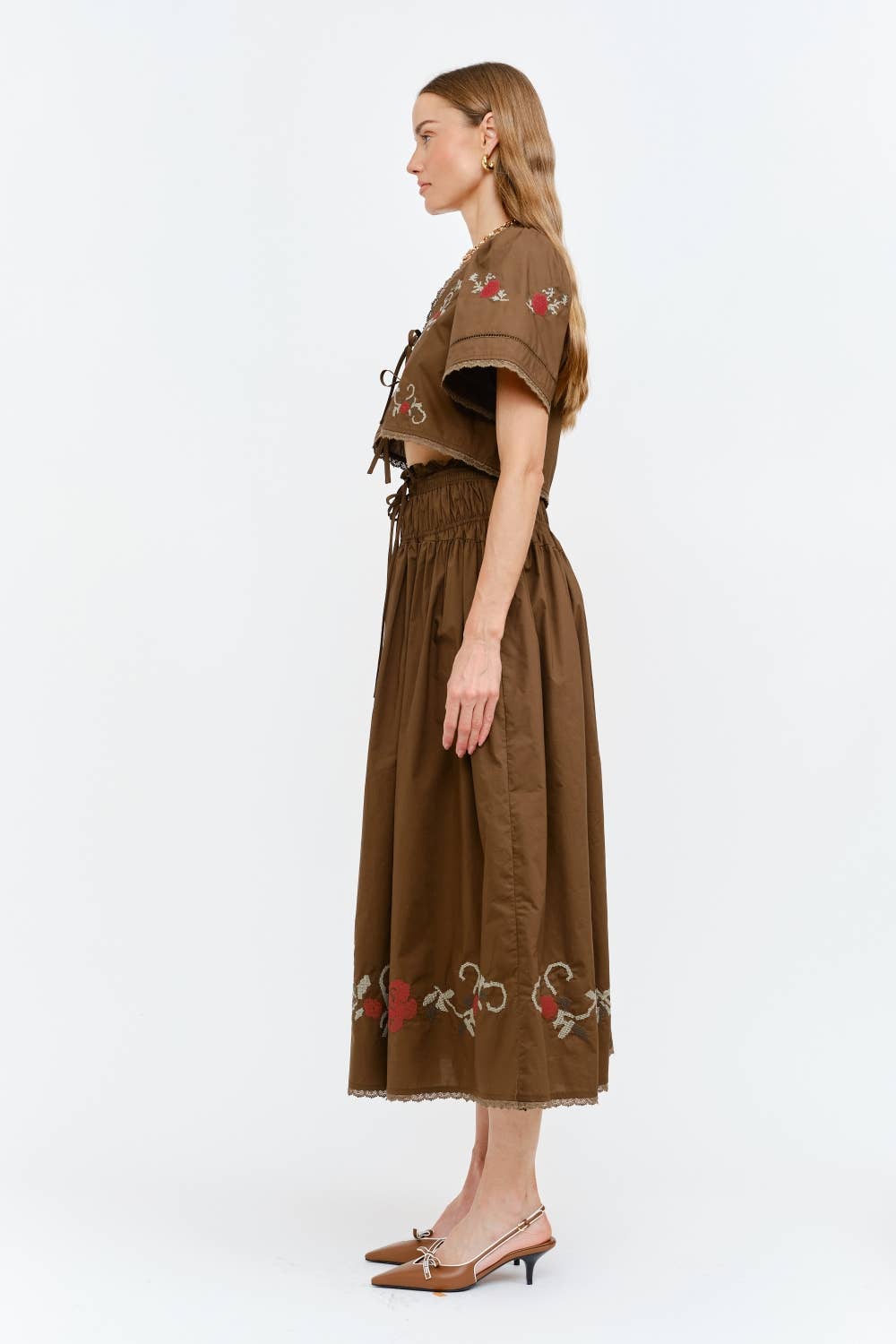 Sivan Brown Blouse