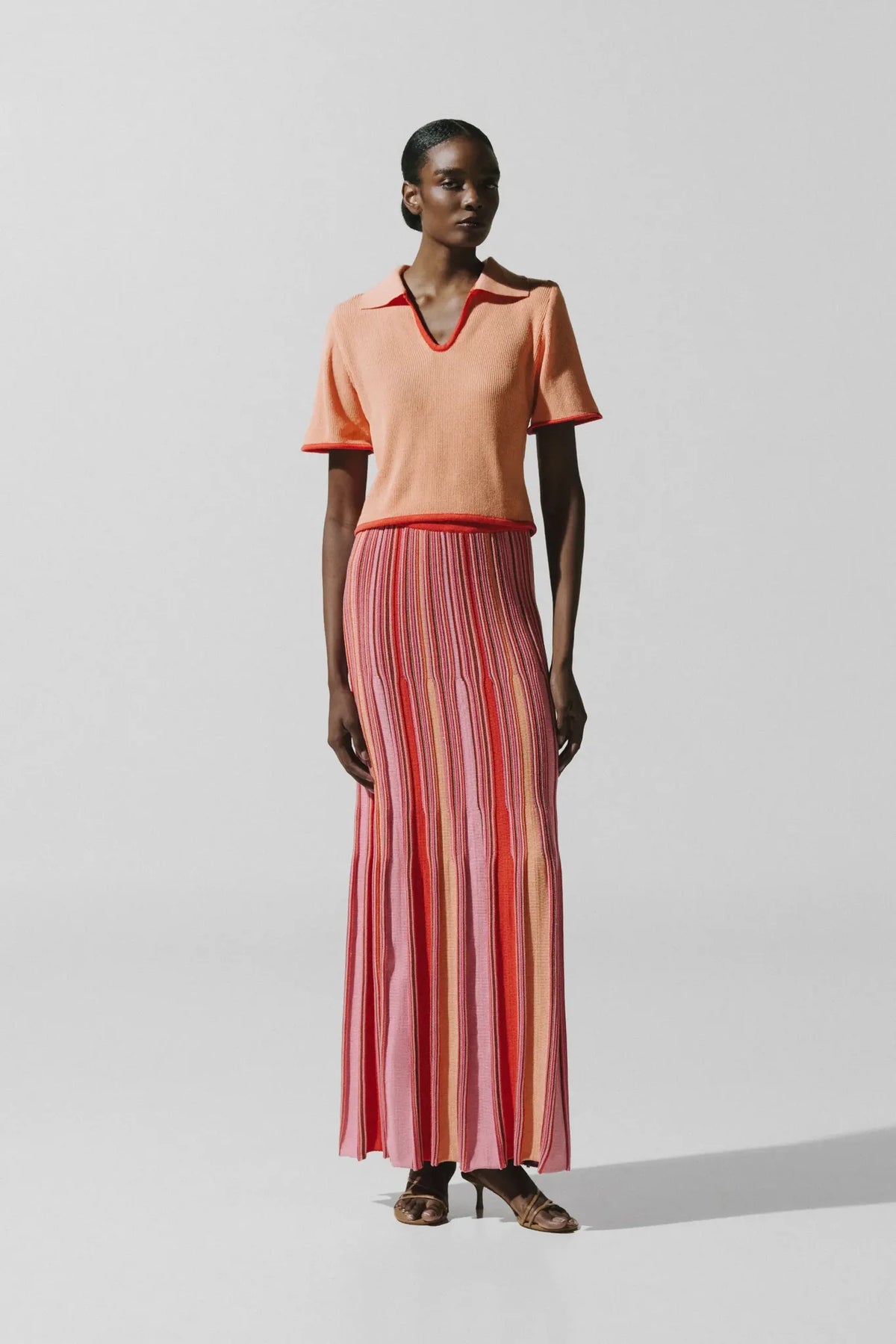 Satin Tomato Print Tube Top – Schuck + Chic