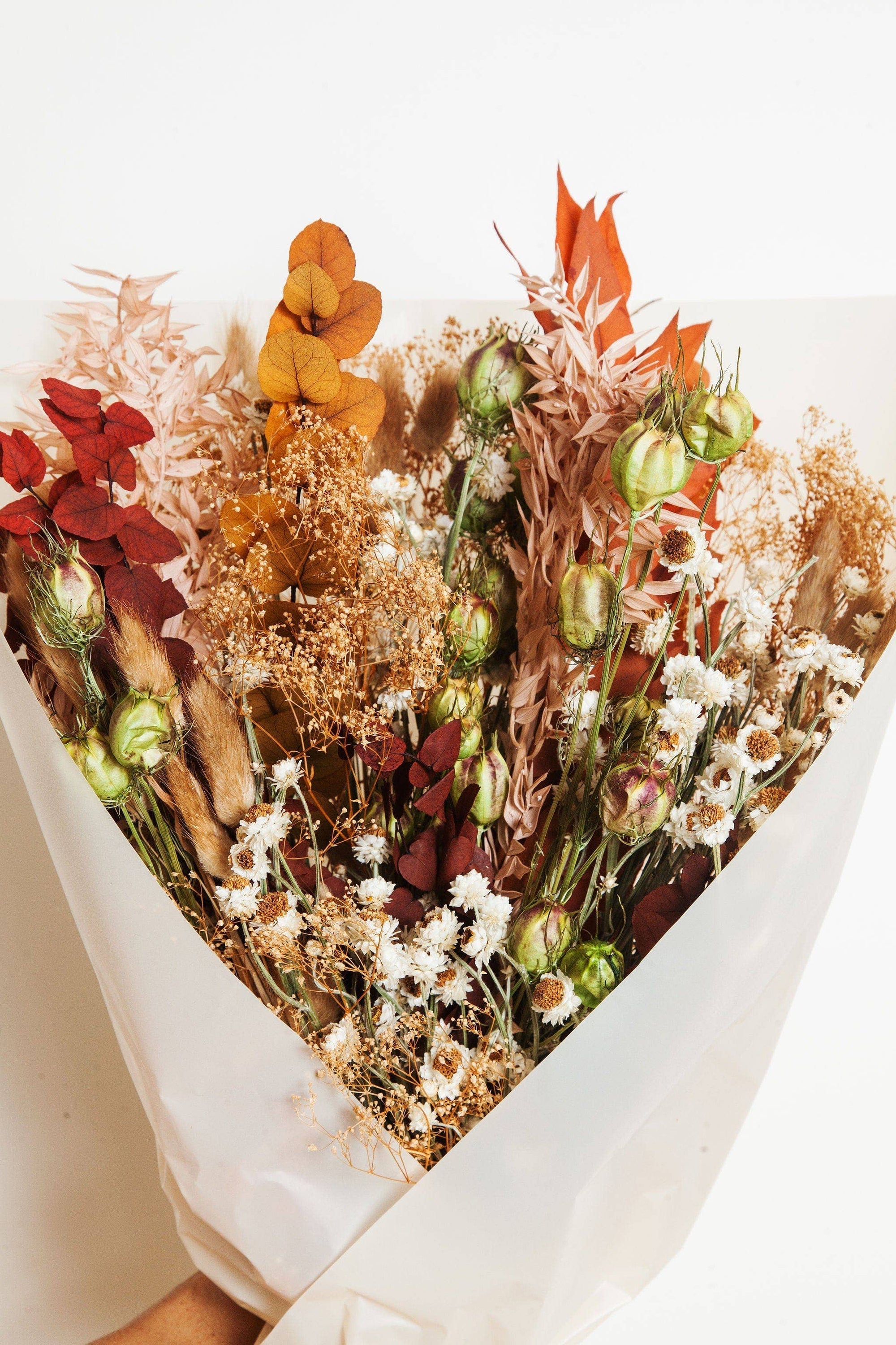 Fall Dried Flower Bouquet