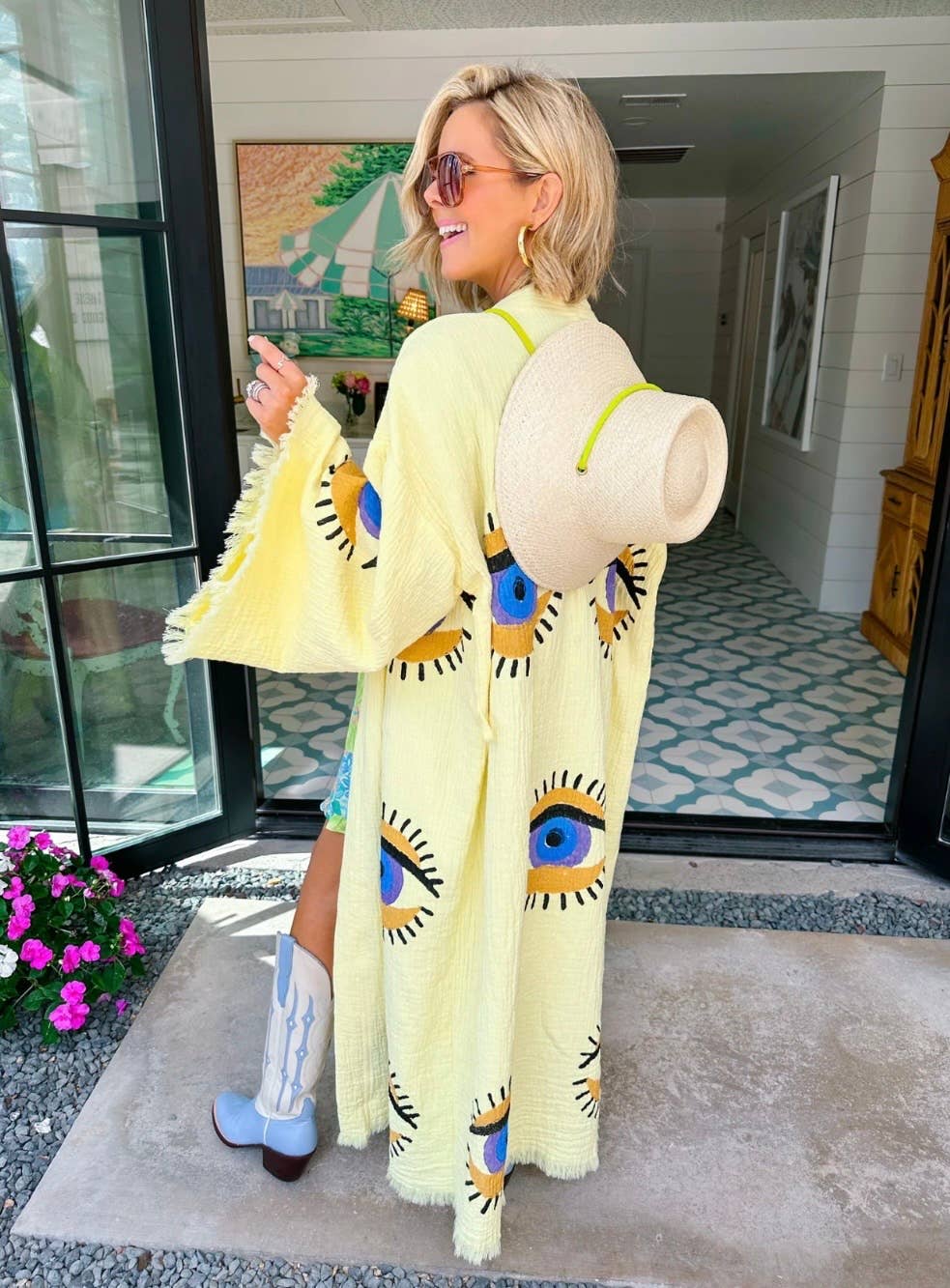Gold Eye Kaftan Summer!