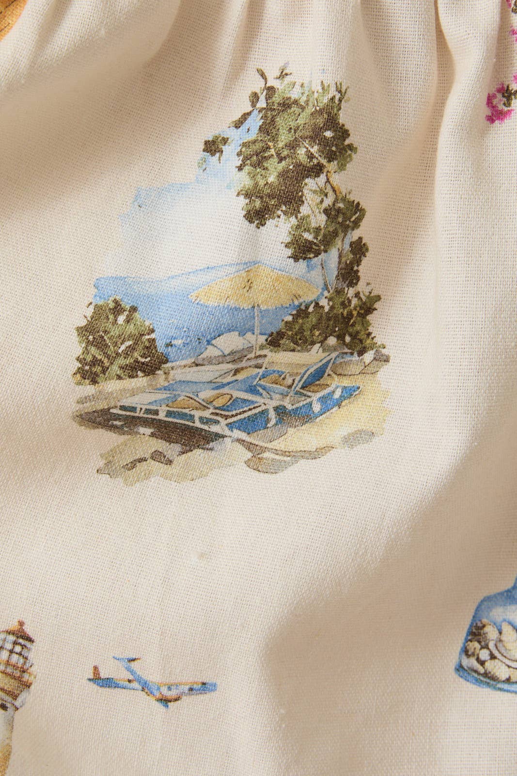 Greek Dream Coastal Print Skirt