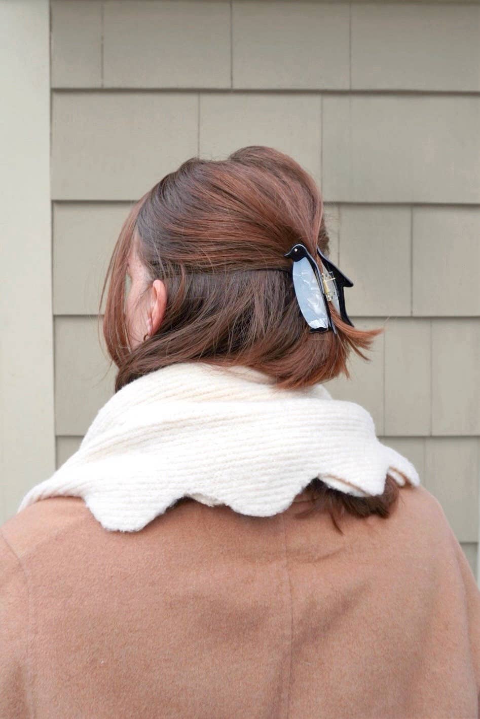 Penguin Claw Clip // Cellulose Acetate 