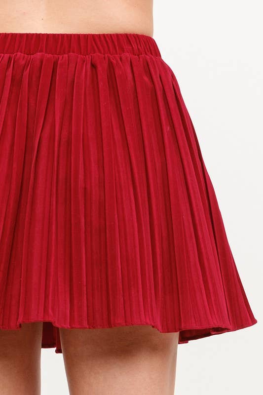 Aria Velvet Skirt