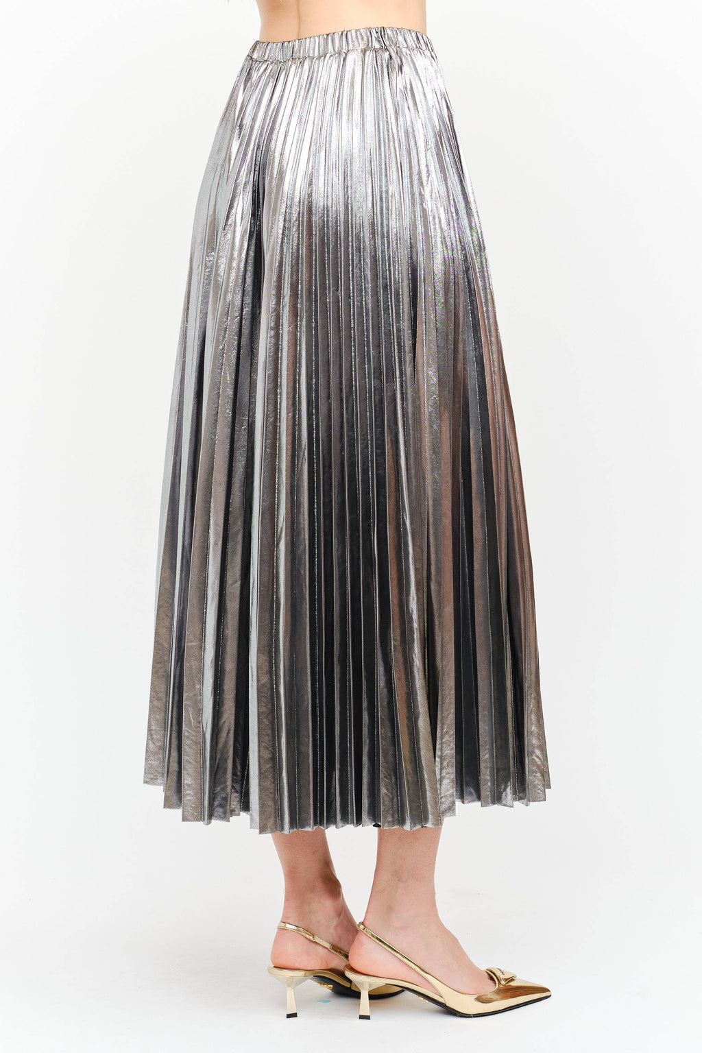 Alessandra Silver Skirt
