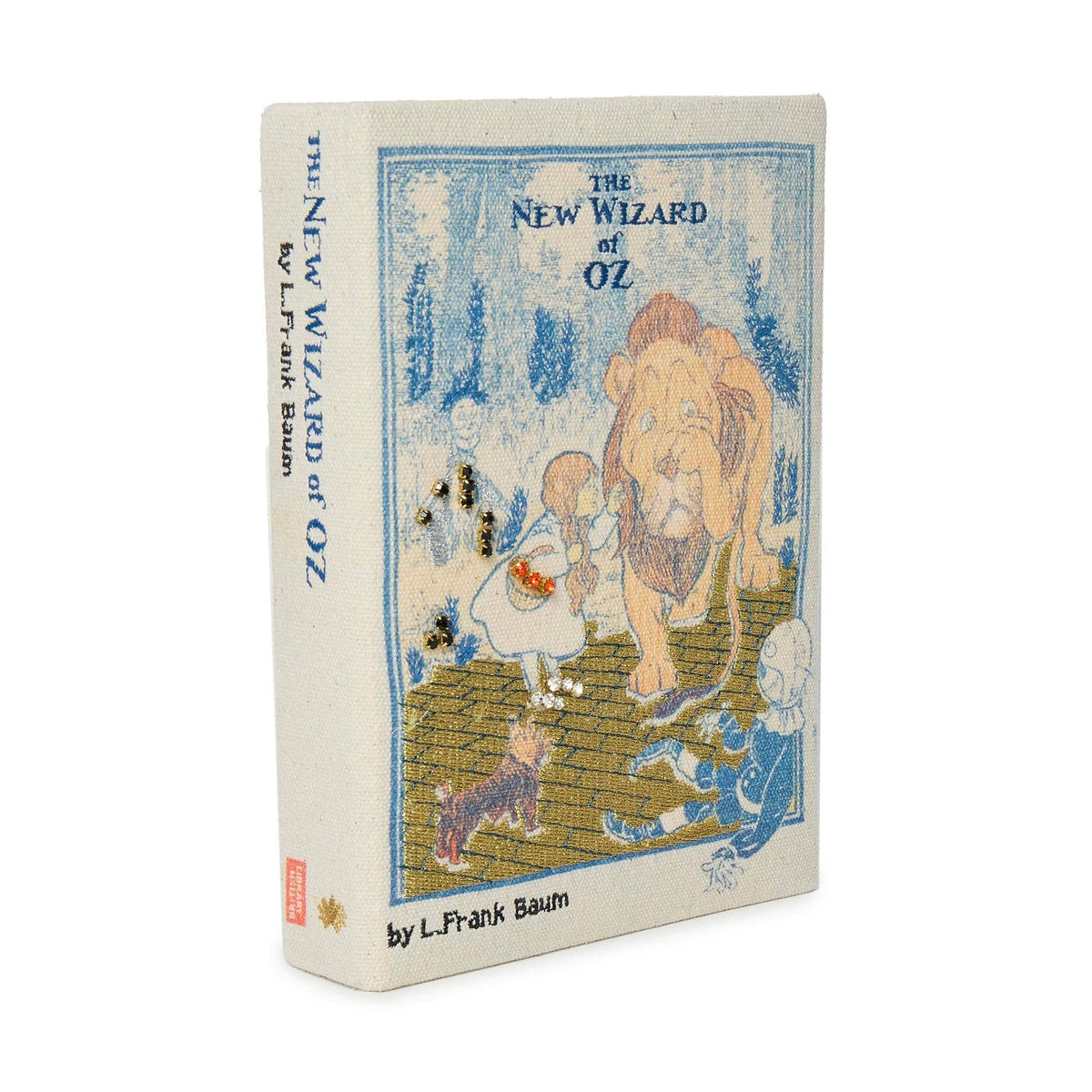 YELLOW BRICK THE NEW WIZARD OF OZ BOOK CLUTCH