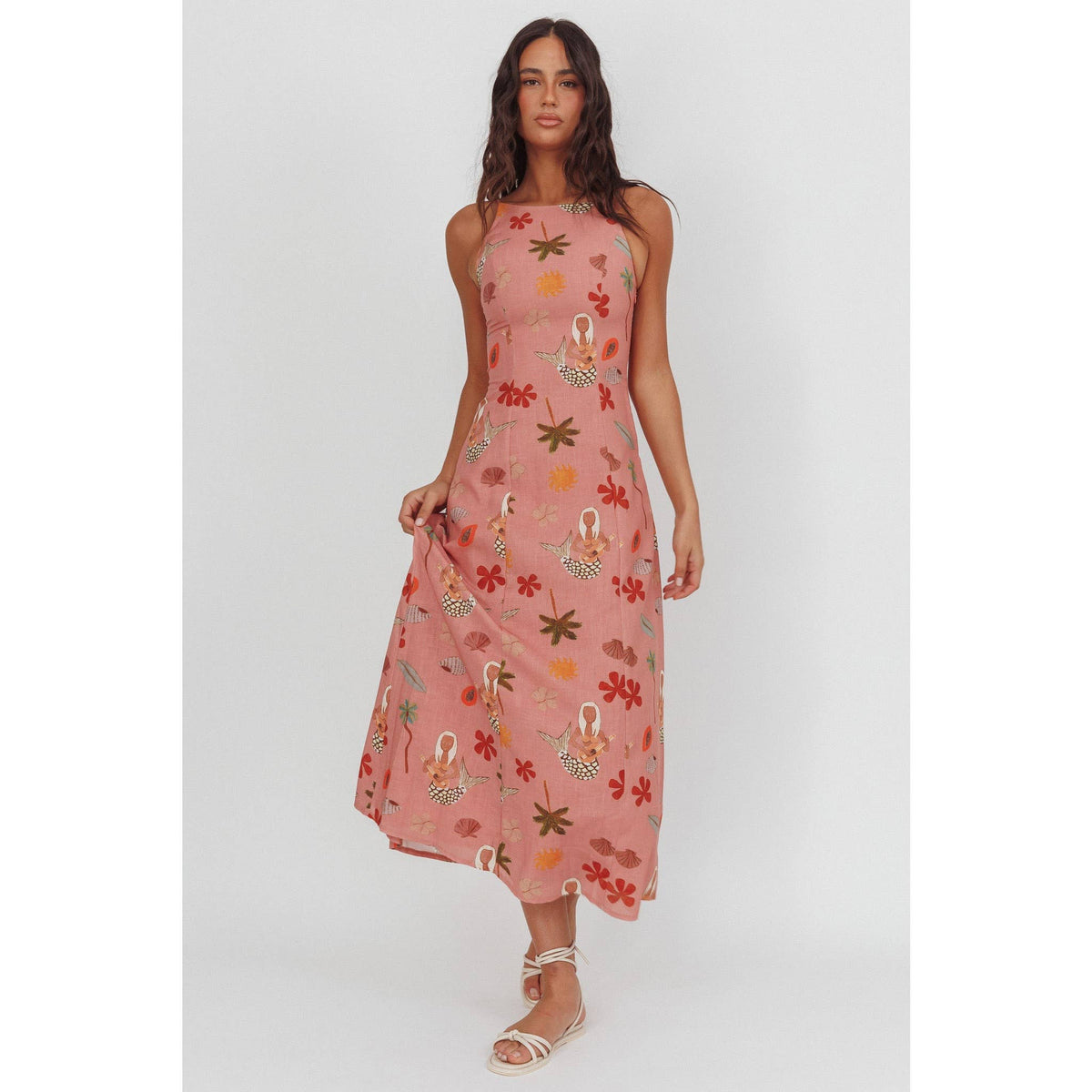 OASIS MERMAID MAXI DRESS