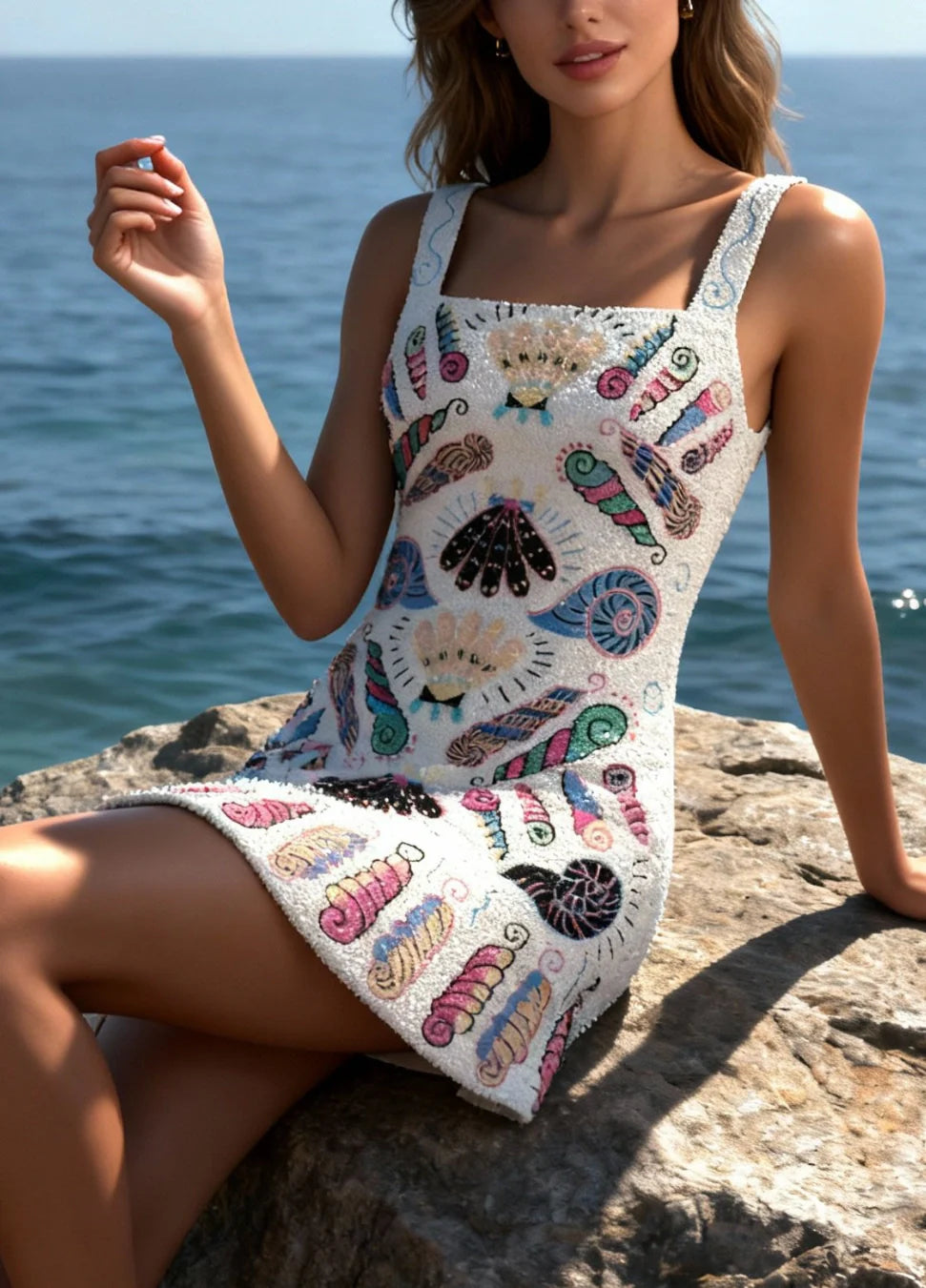 Dreamshell Mini Dress