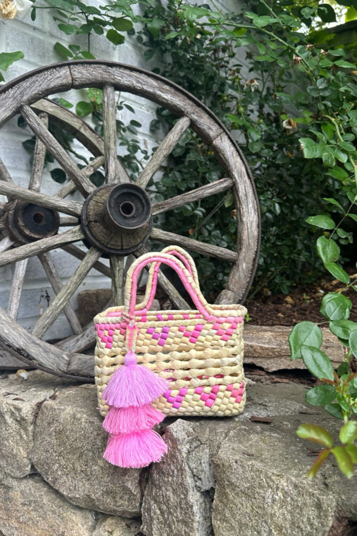 Palm Net Heart Yatzil Citron Tote