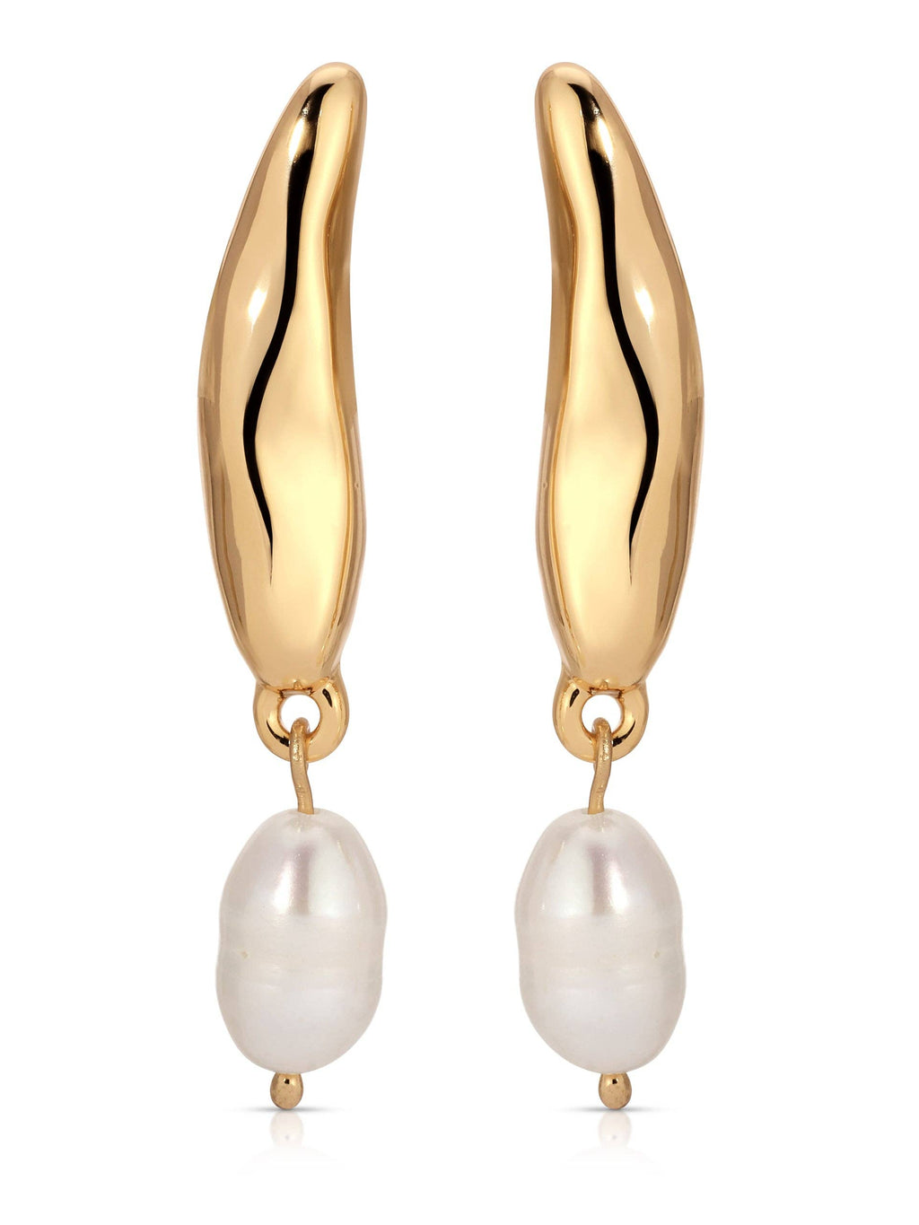 Liquid Luxe Pearl Earrings
