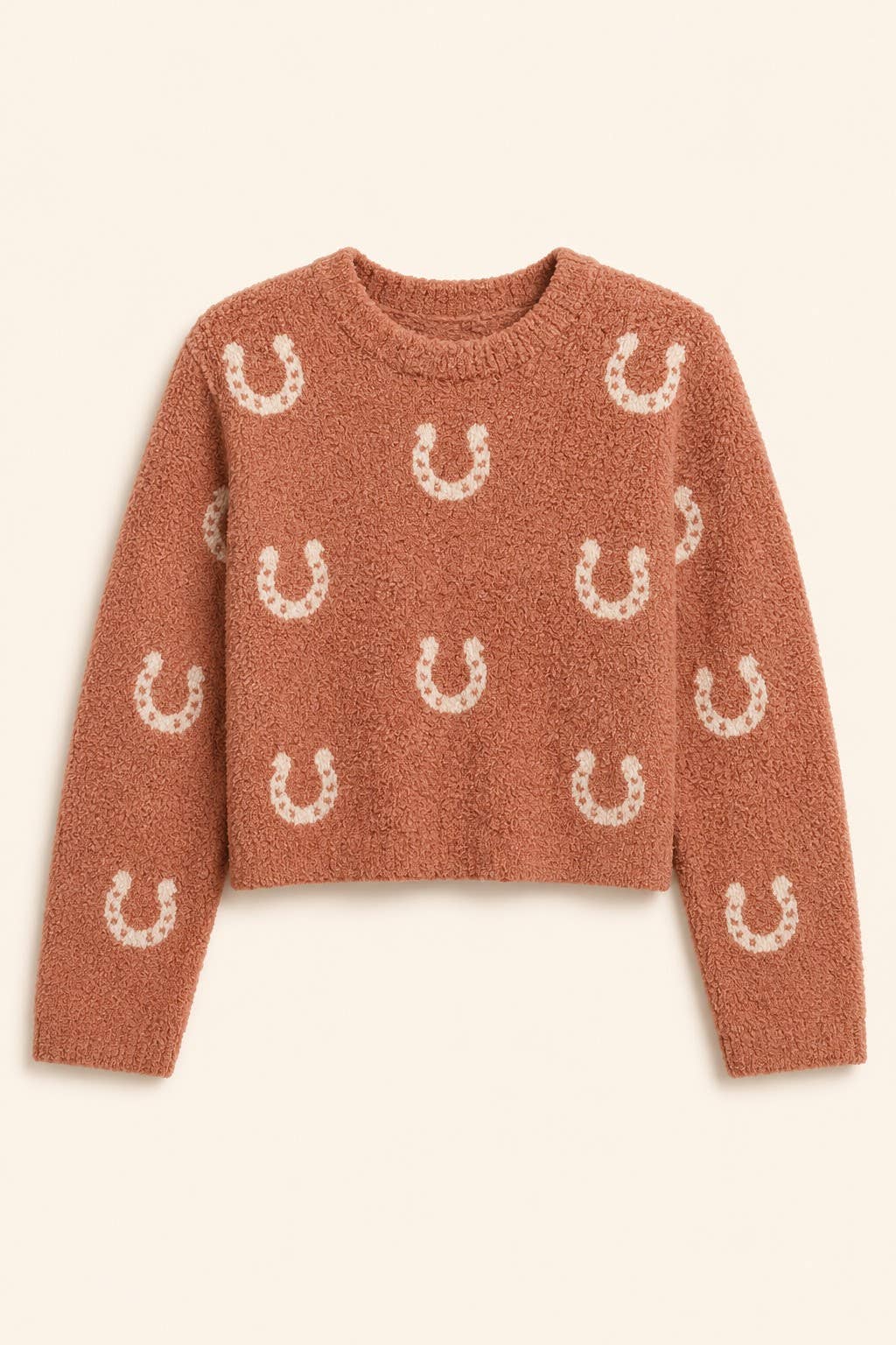 Cozy Horseshoe Knit Pants Set