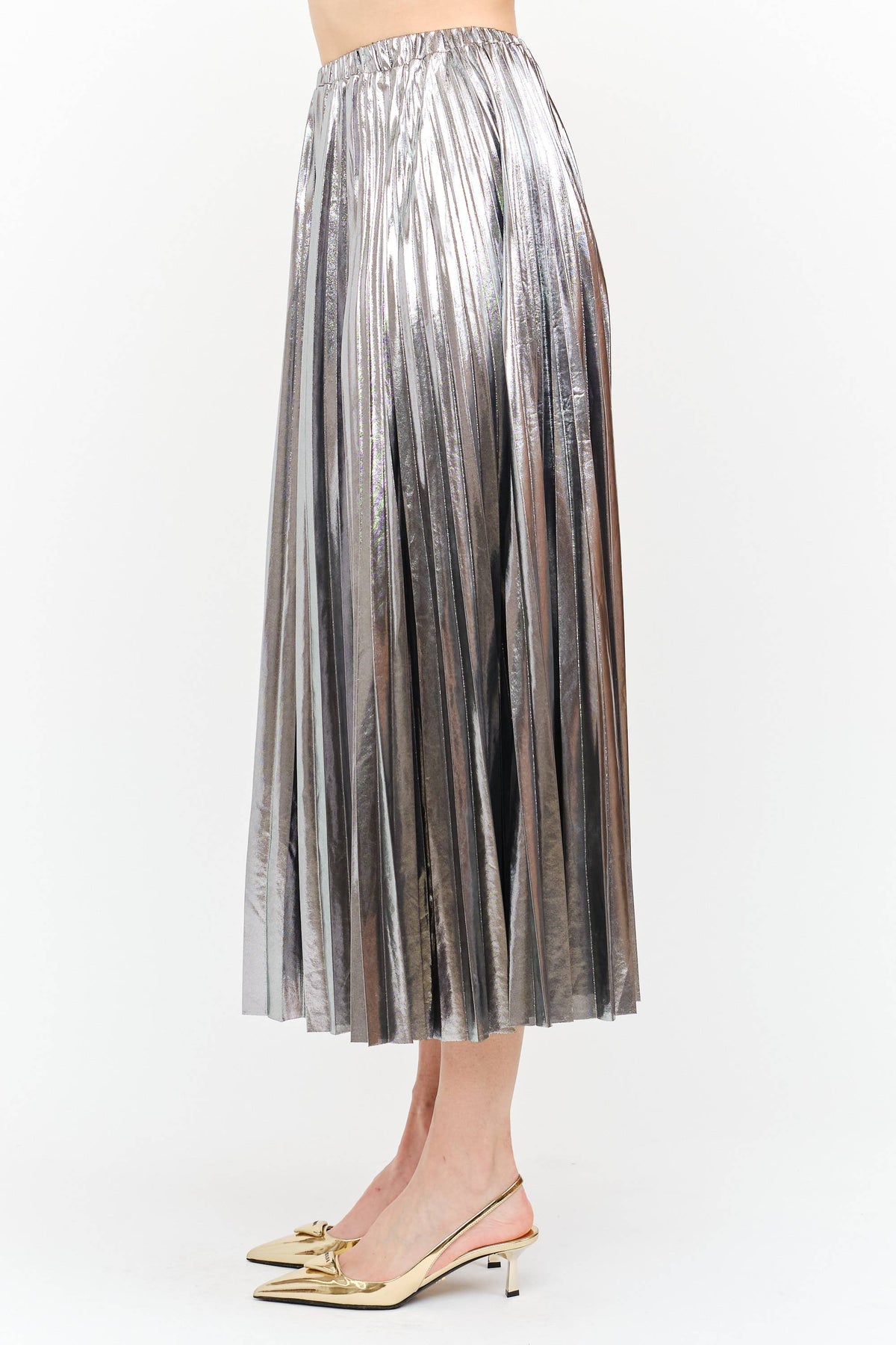 Alessandra Silver Skirt