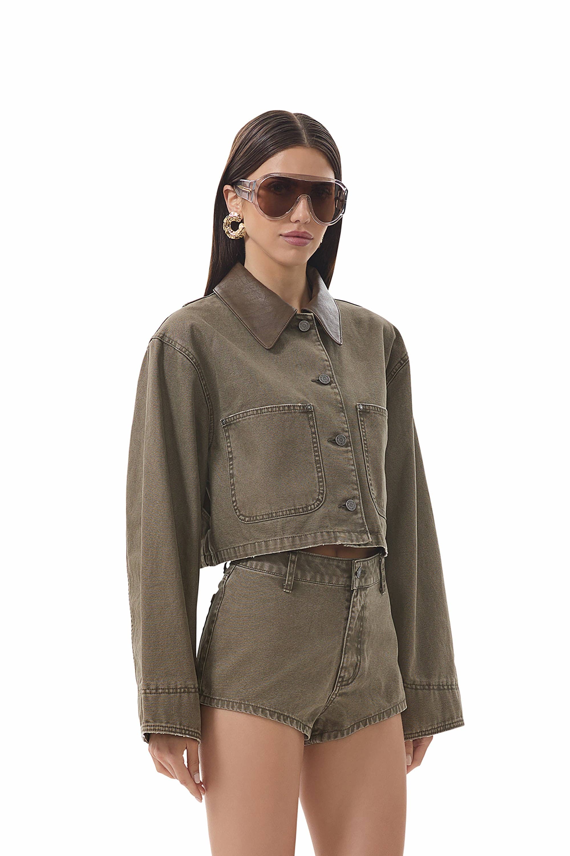 Wrenley Jacket - Olive Night