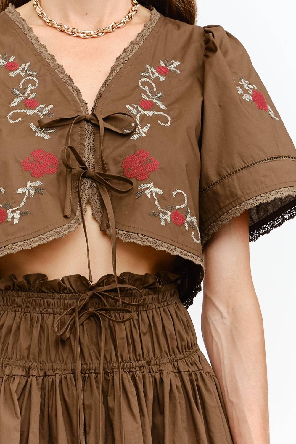 Sivan Brown Blouse