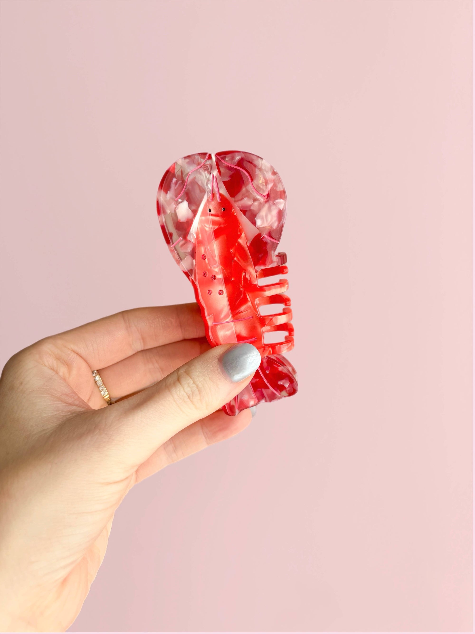 Lobster Claw Clip // Cellulose Acetate