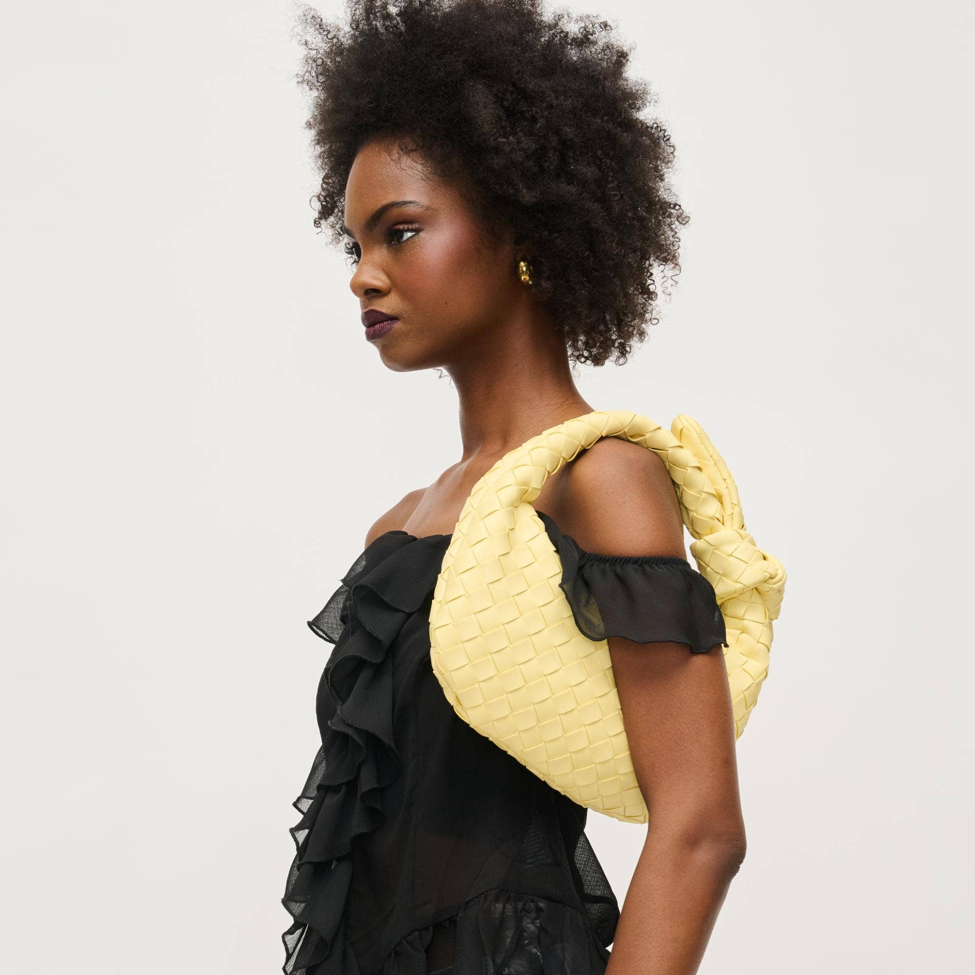 Lizbeth Woven Knot Clutch