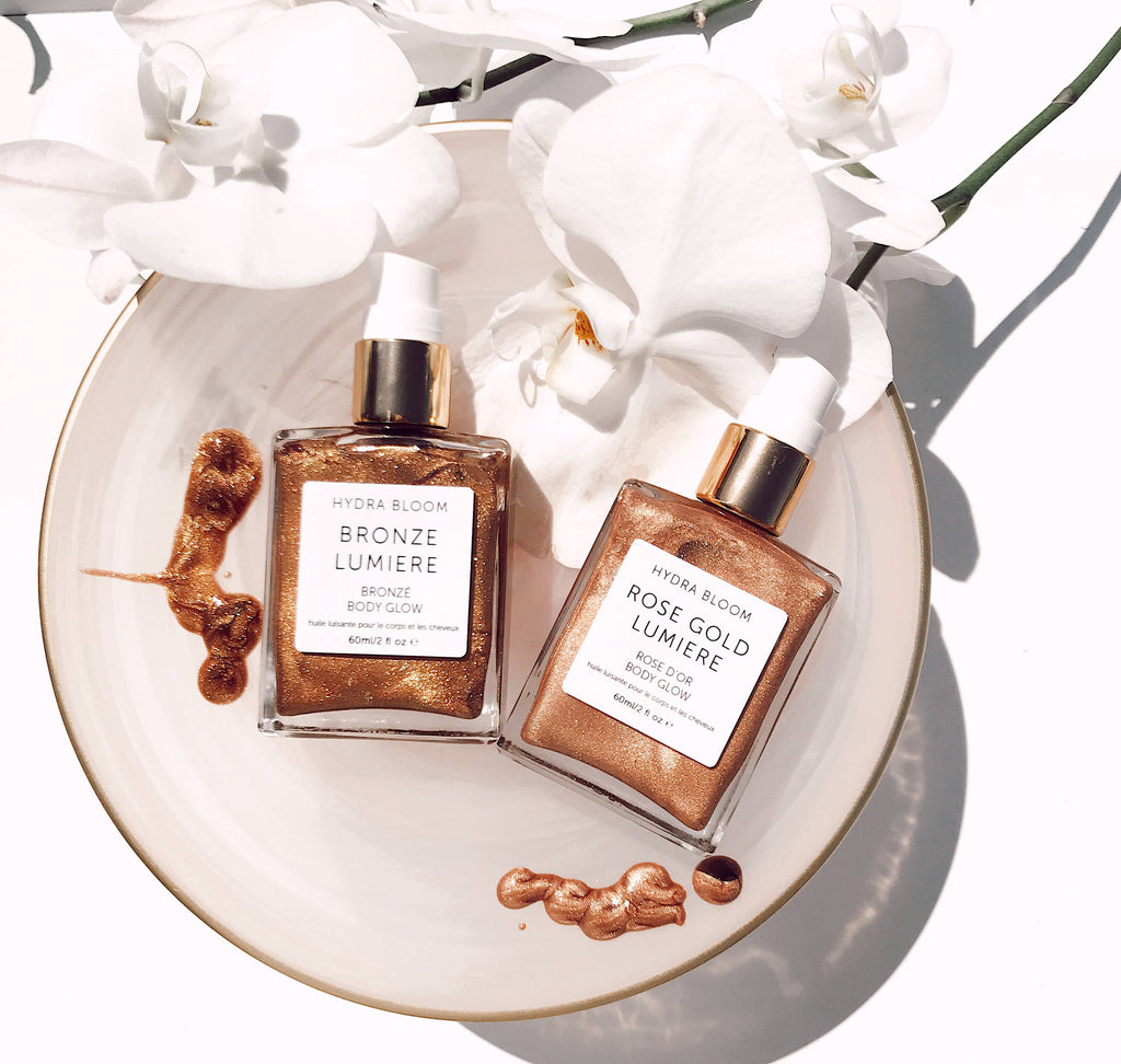 Bronze Shimmer Oil Lumiere  Body Glow 60ml| Summer Beach