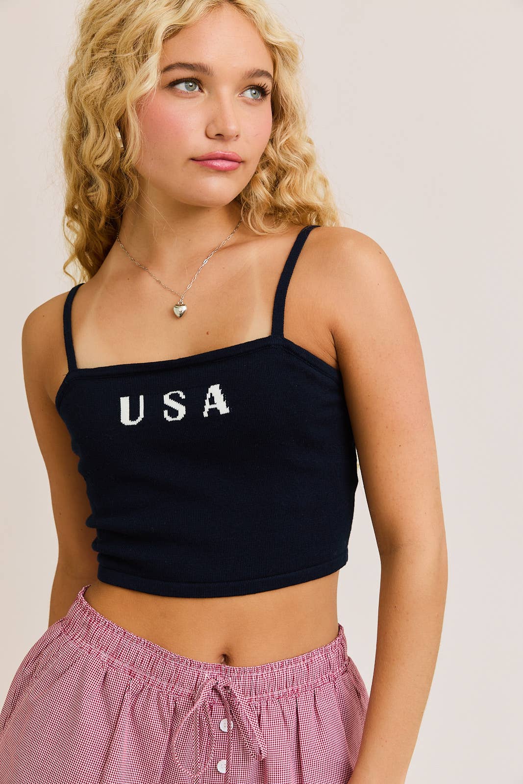 USA Knit Tank Top