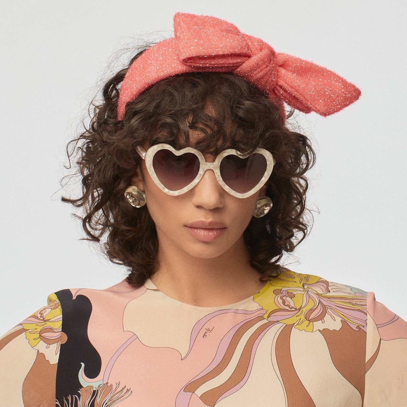 Mother of Pearl Sweetheart Sunglasses