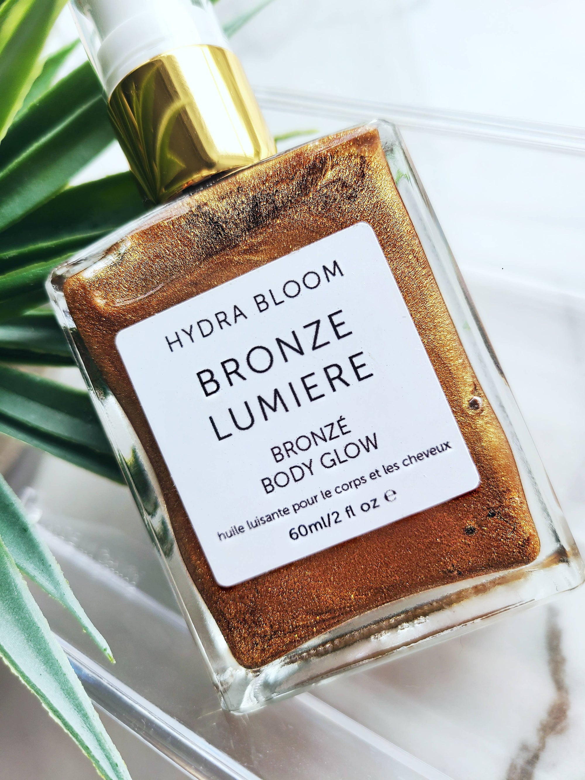 Bronze Shimmer Oil Lumiere  Body Glow 60ml| Summer Beach