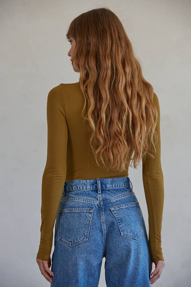 Seamless Long Sleeve Bodysuit