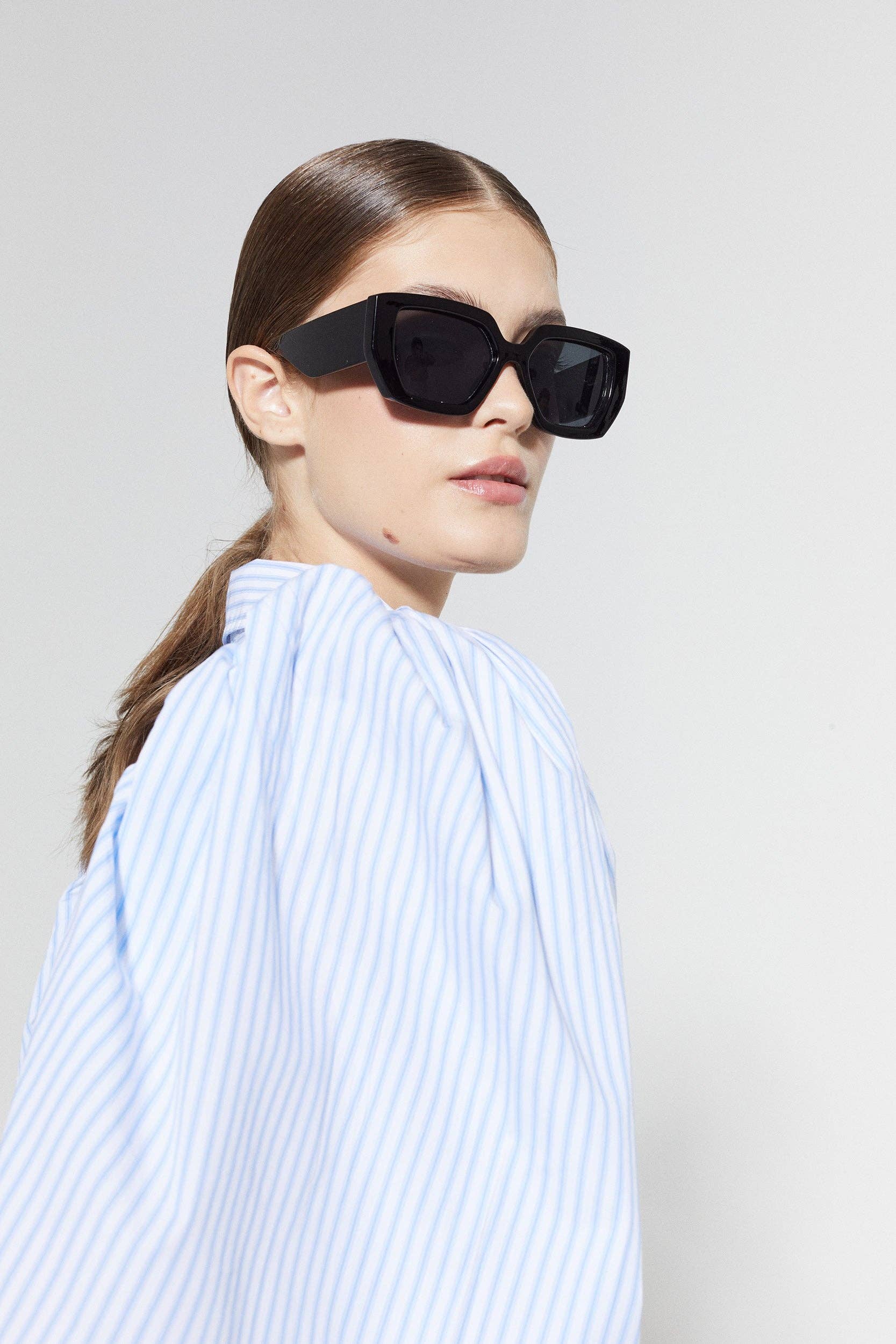 Samba Cotton Poplin Shirt - Stripes