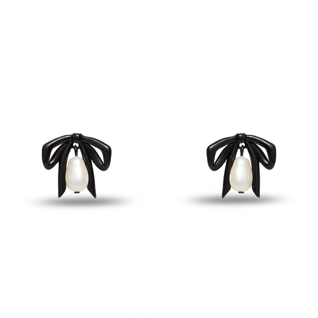 JET THE MET X LELE RENOIR BOW STUD EARRINGS