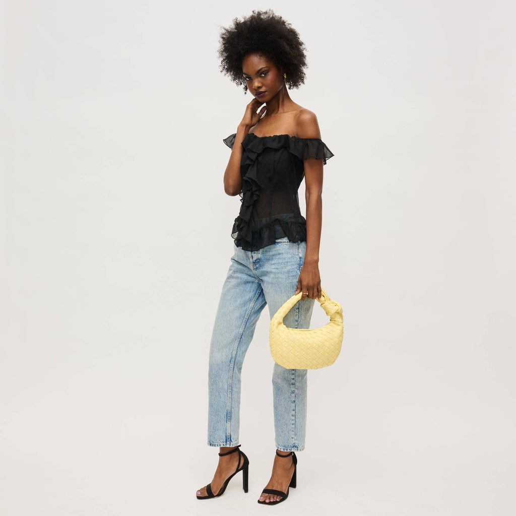 Lizbeth Woven Knot Clutch