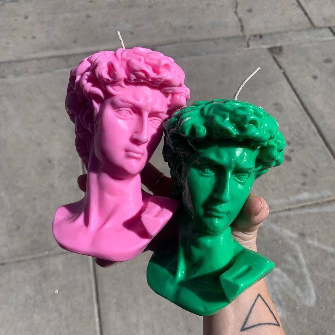 David Candle - Rose Pink
