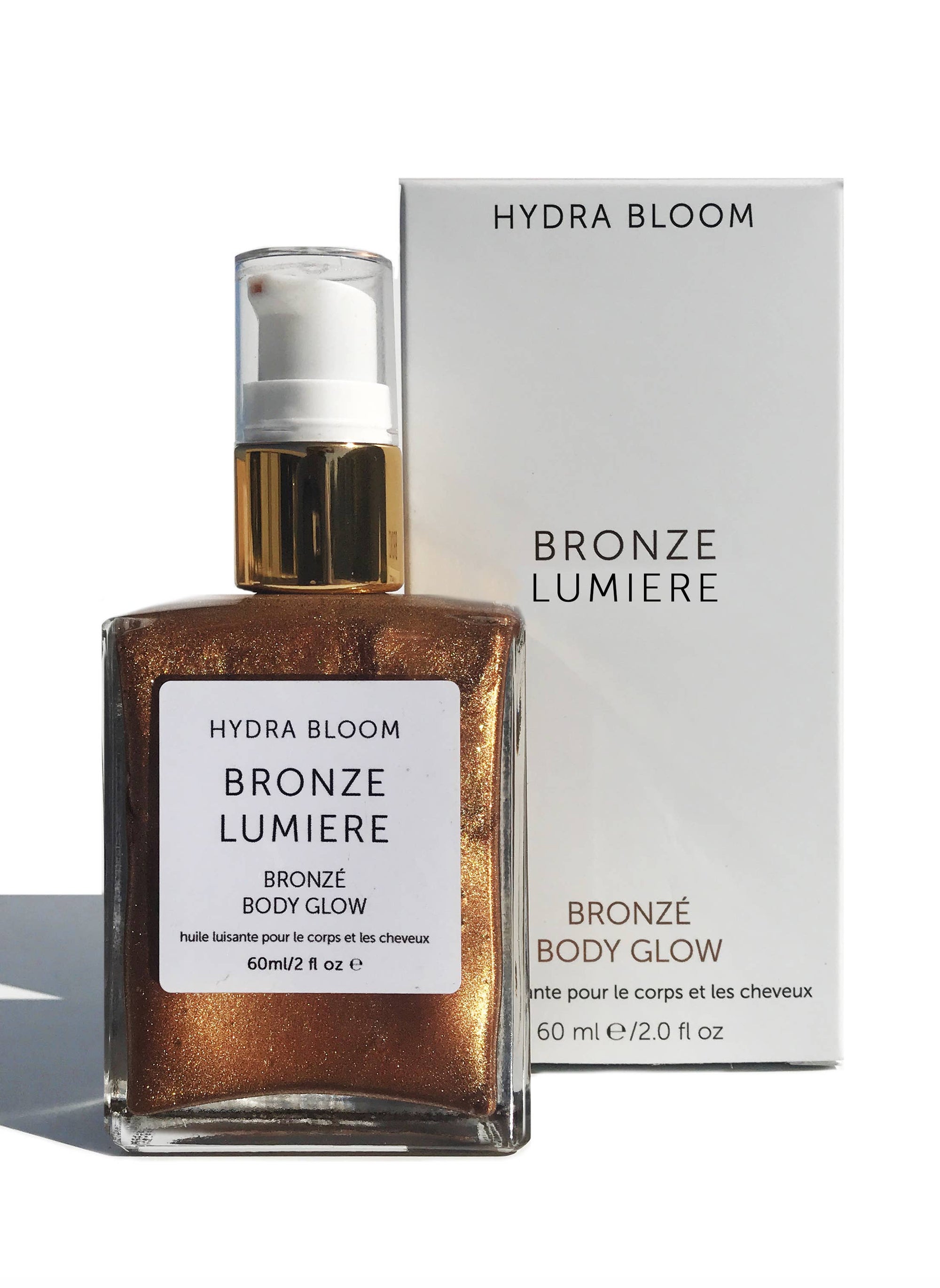 Bronze Shimmer Oil Lumiere  Body Glow 60ml| Summer Beach