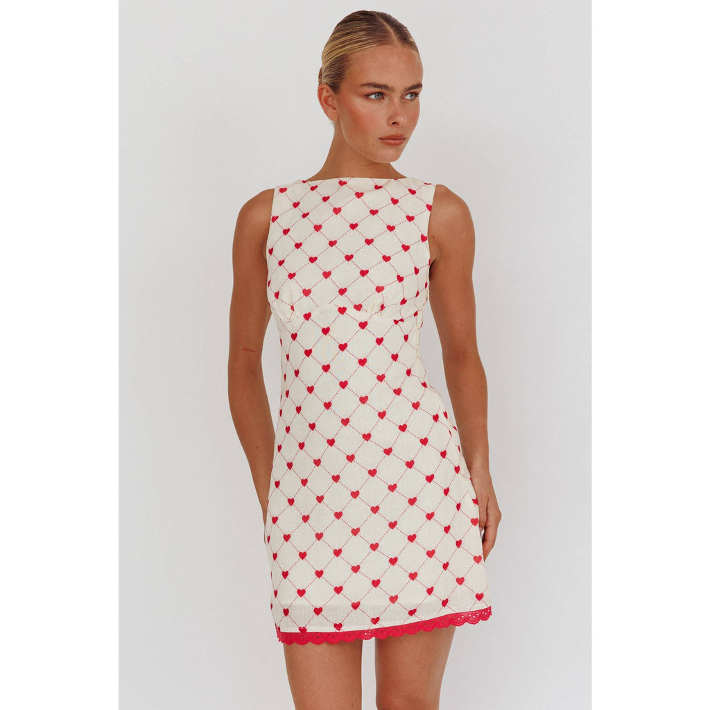 Hearts Mini Dress