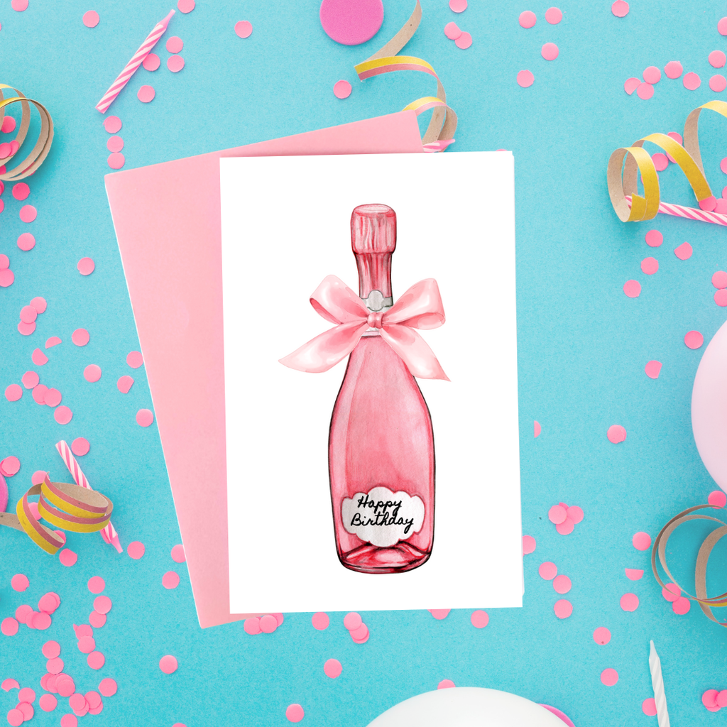 Happy Birthday Bottle