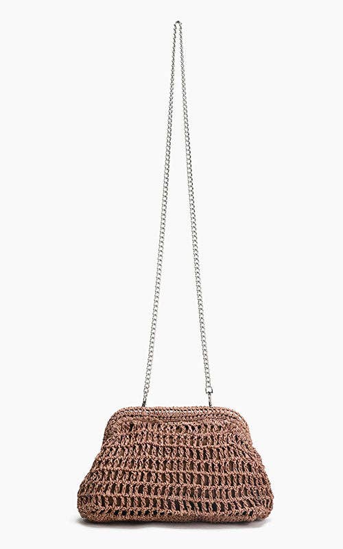 Crochet Shell Clutch