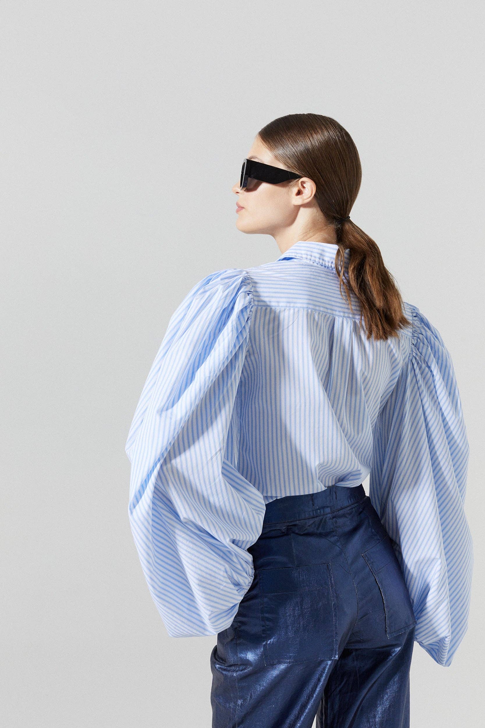Samba Cotton Poplin Shirt - Stripes