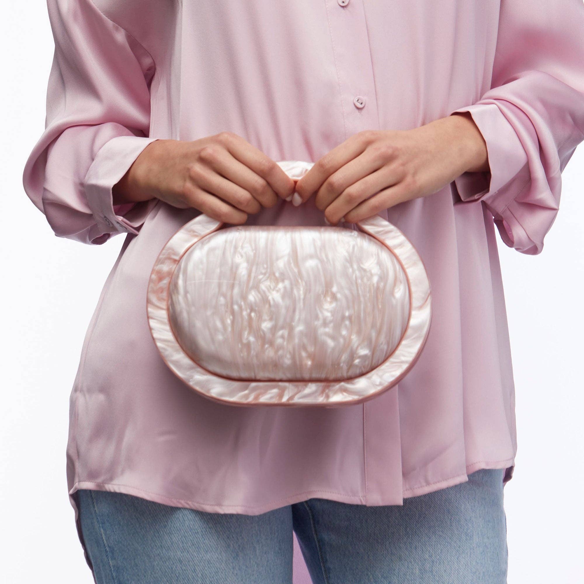 Rose Pill Box Acetate Bag