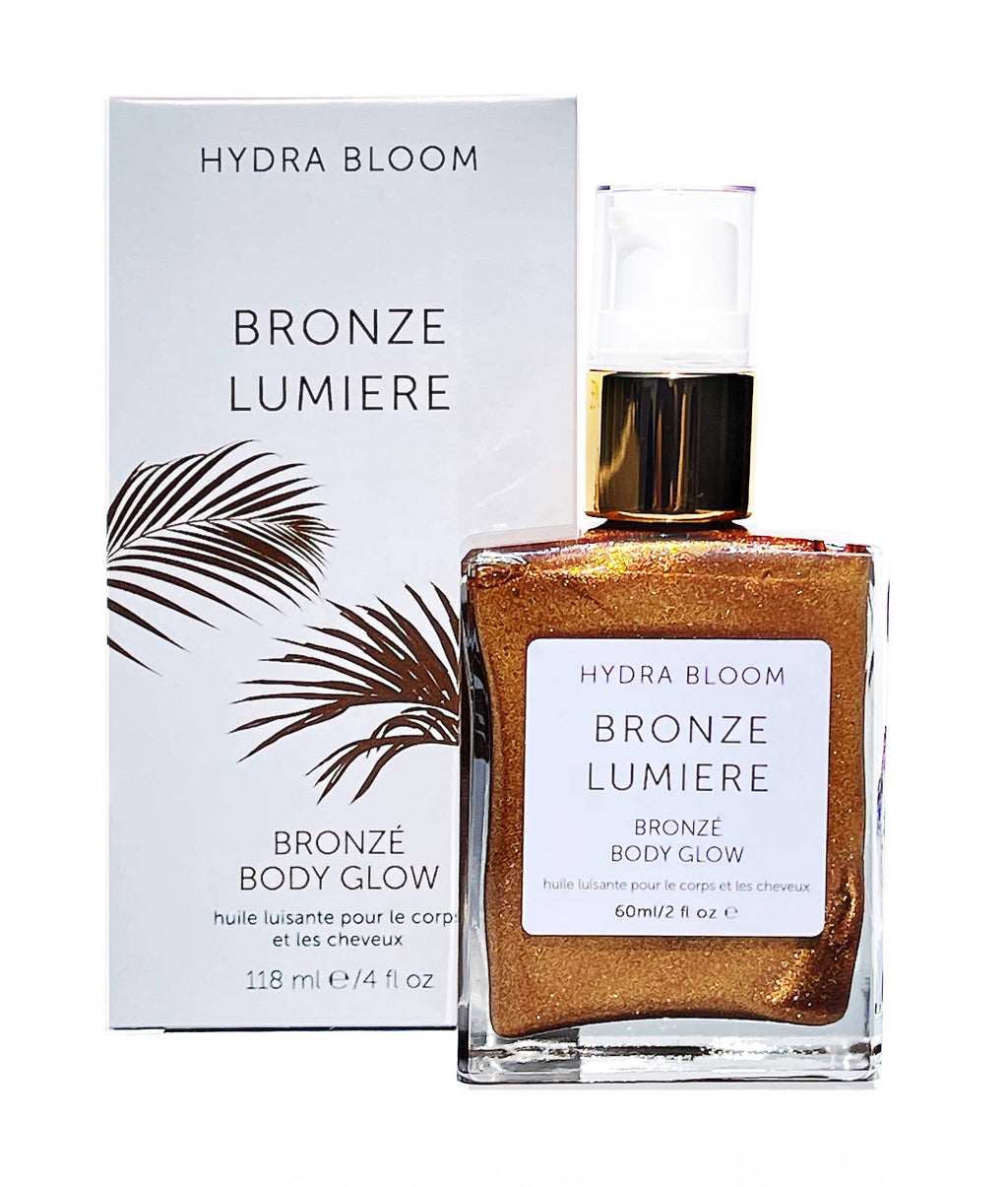 Bronze Shimmer Oil Lumiere  Body Glow 60ml| Summer Beach