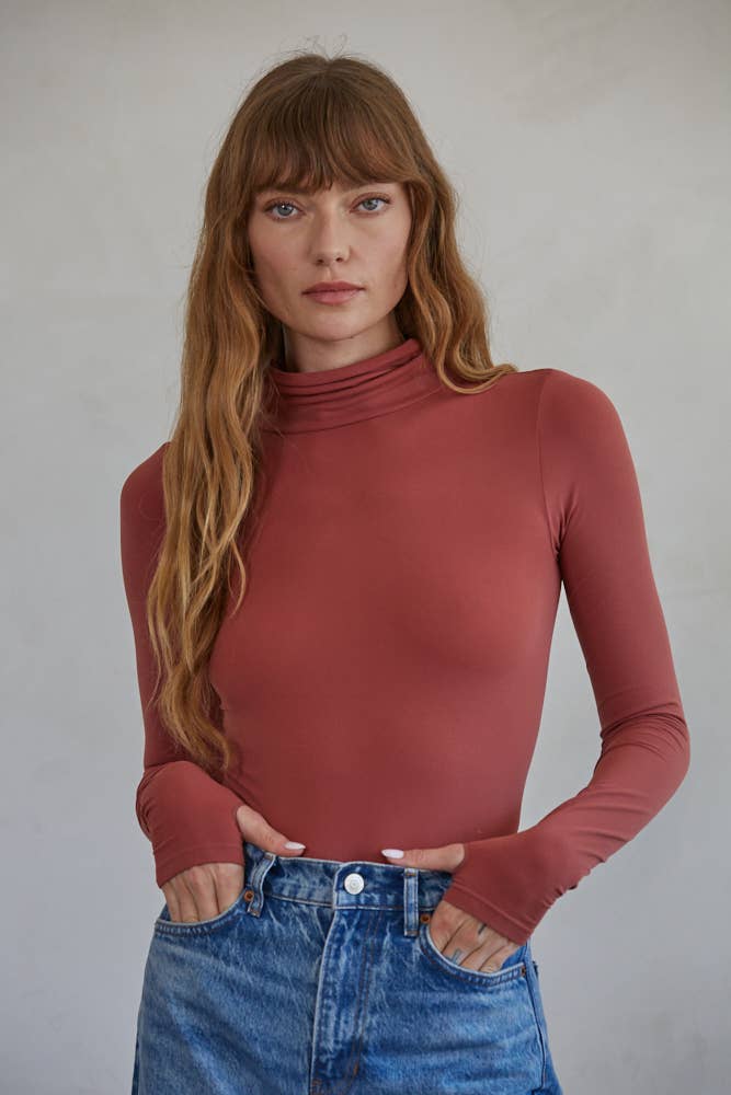 Seamless Long Sleeve Bodysuit